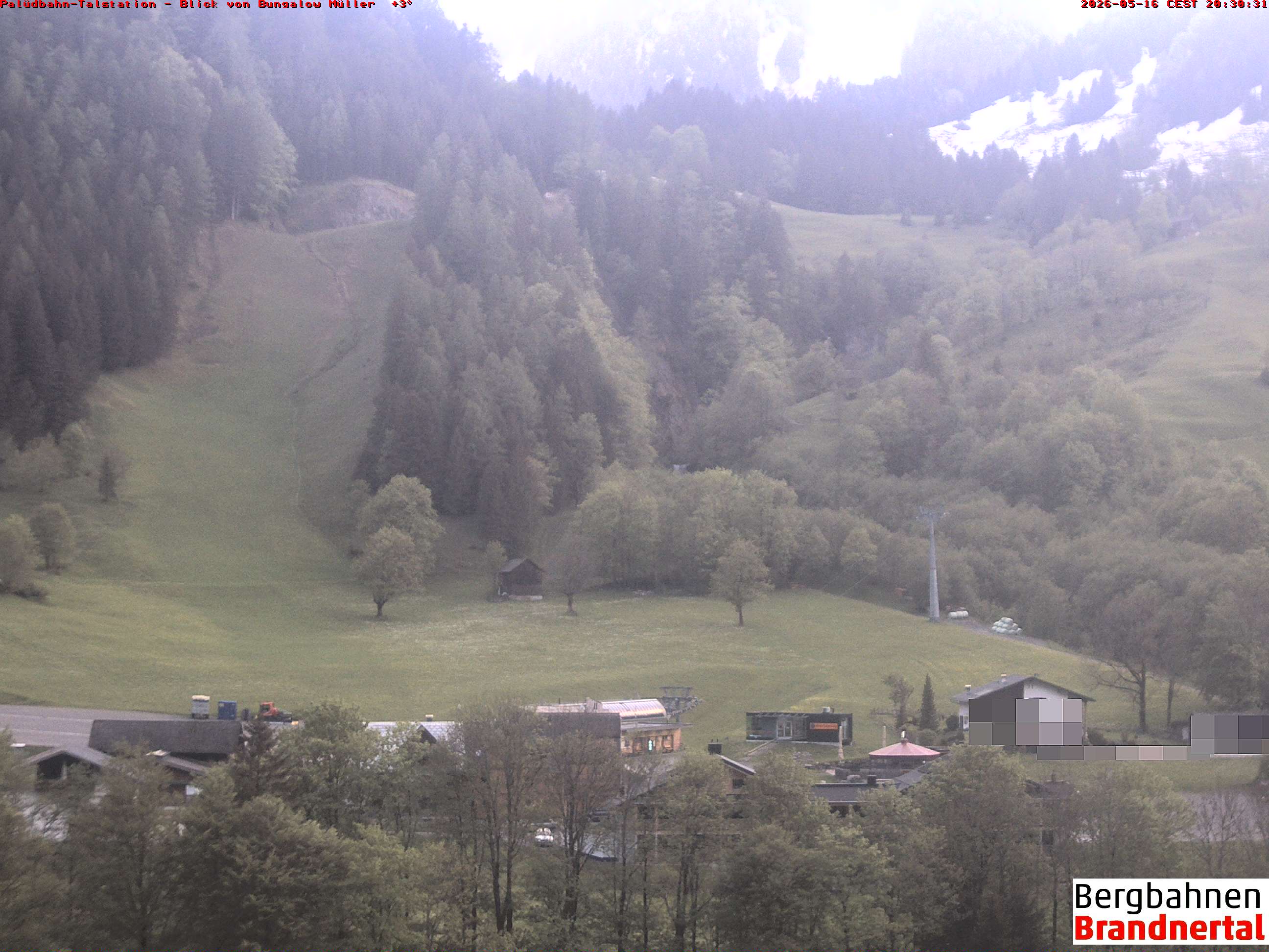 Blick auf Palüdbahn von Bungalow Müller