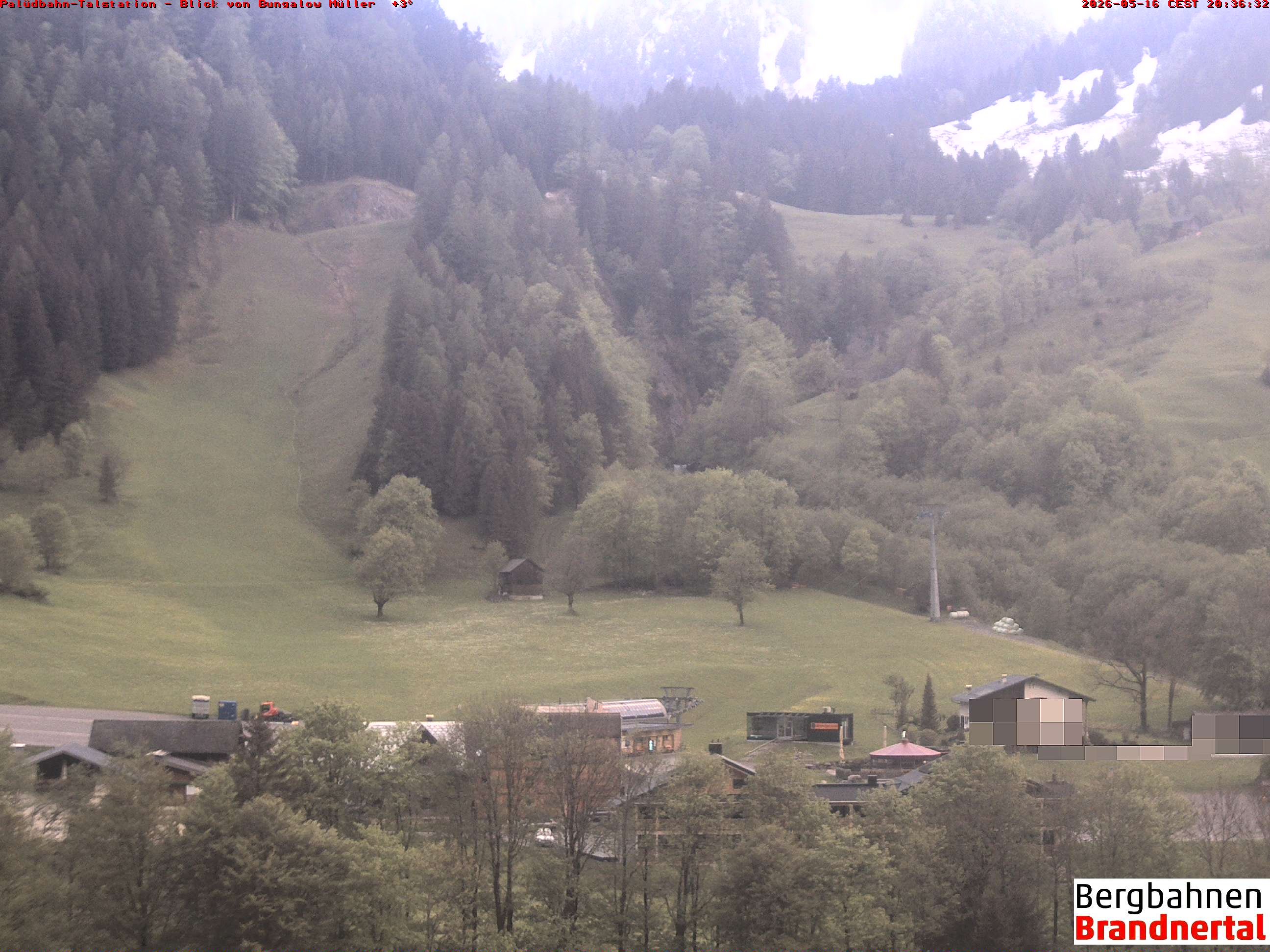 Blick auf Palüdbahn von Bungalow Müller