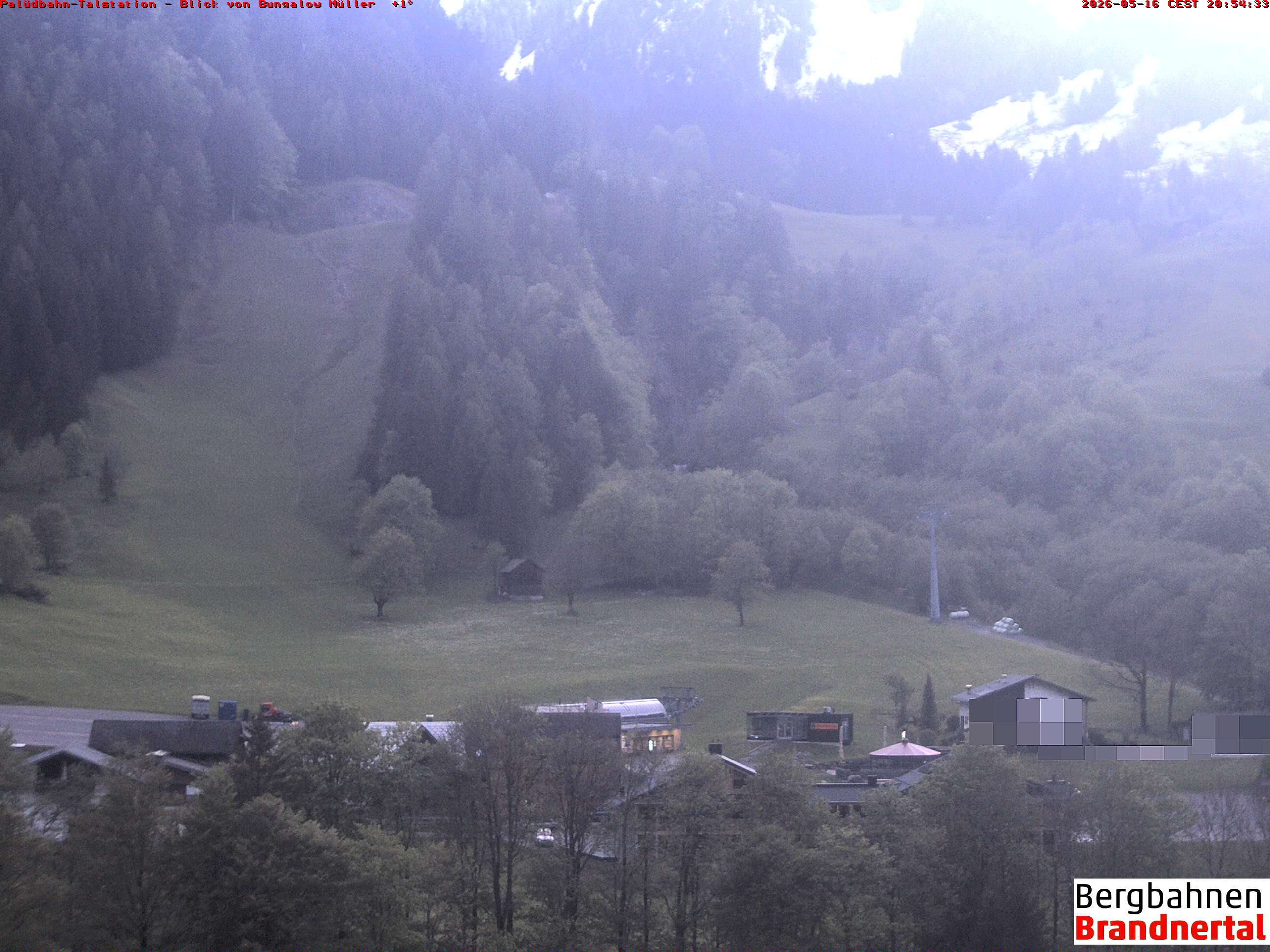 Blick auf Palüdbahn von Bungalow Müller
