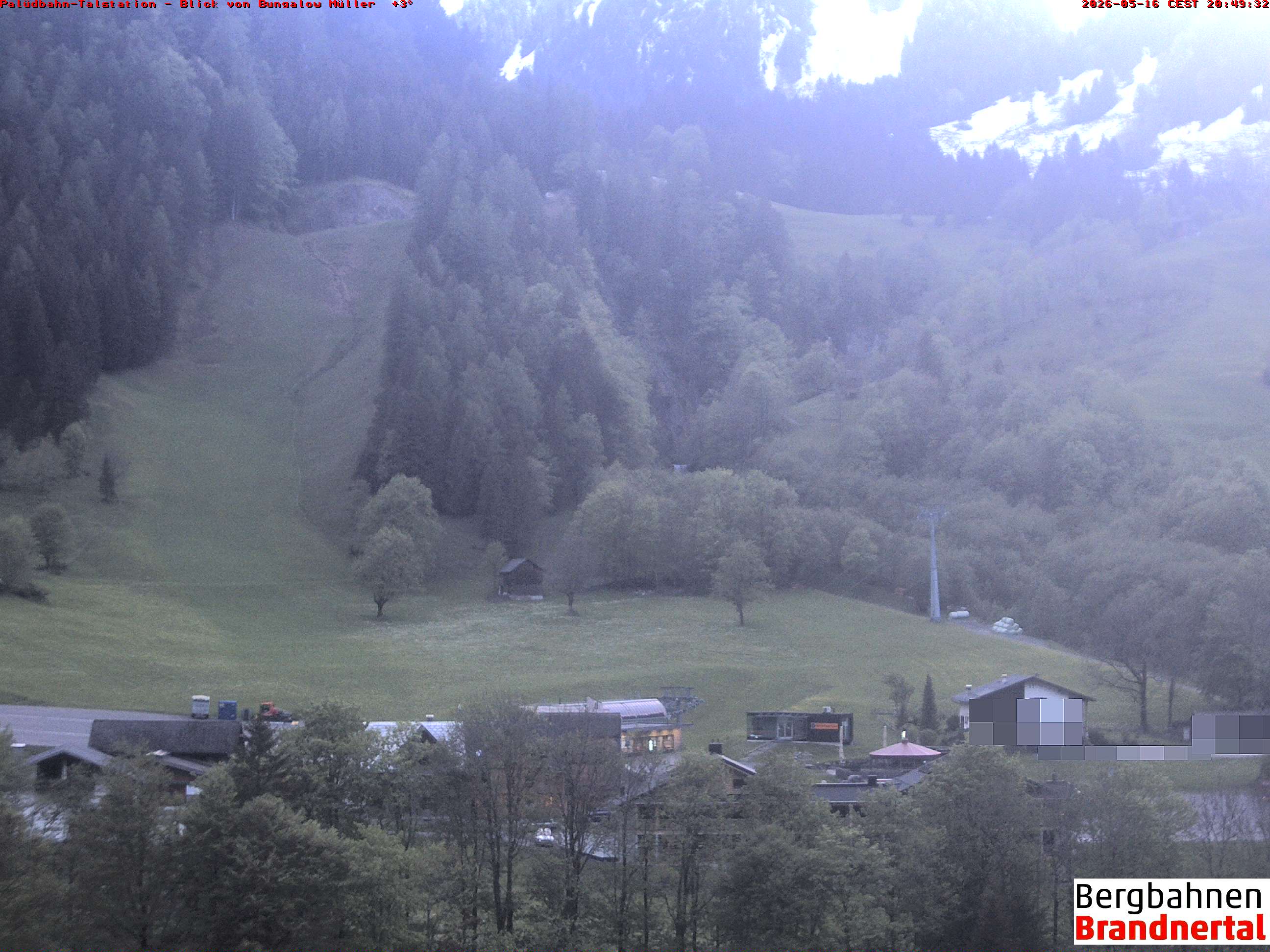 Blick auf Palüdbahn von Bungalow Müller