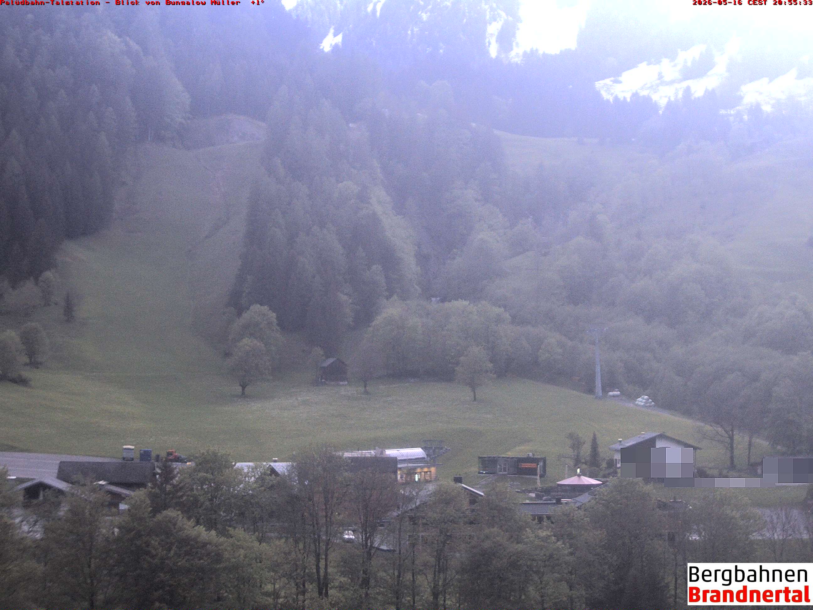 Blick auf Palüdbahn von Bungalow Müller