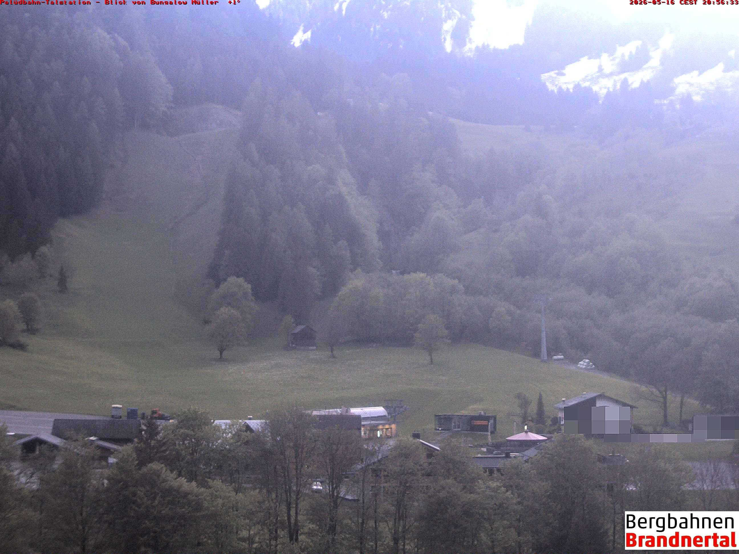 Blick auf Palüdbahn von Bungalow Müller