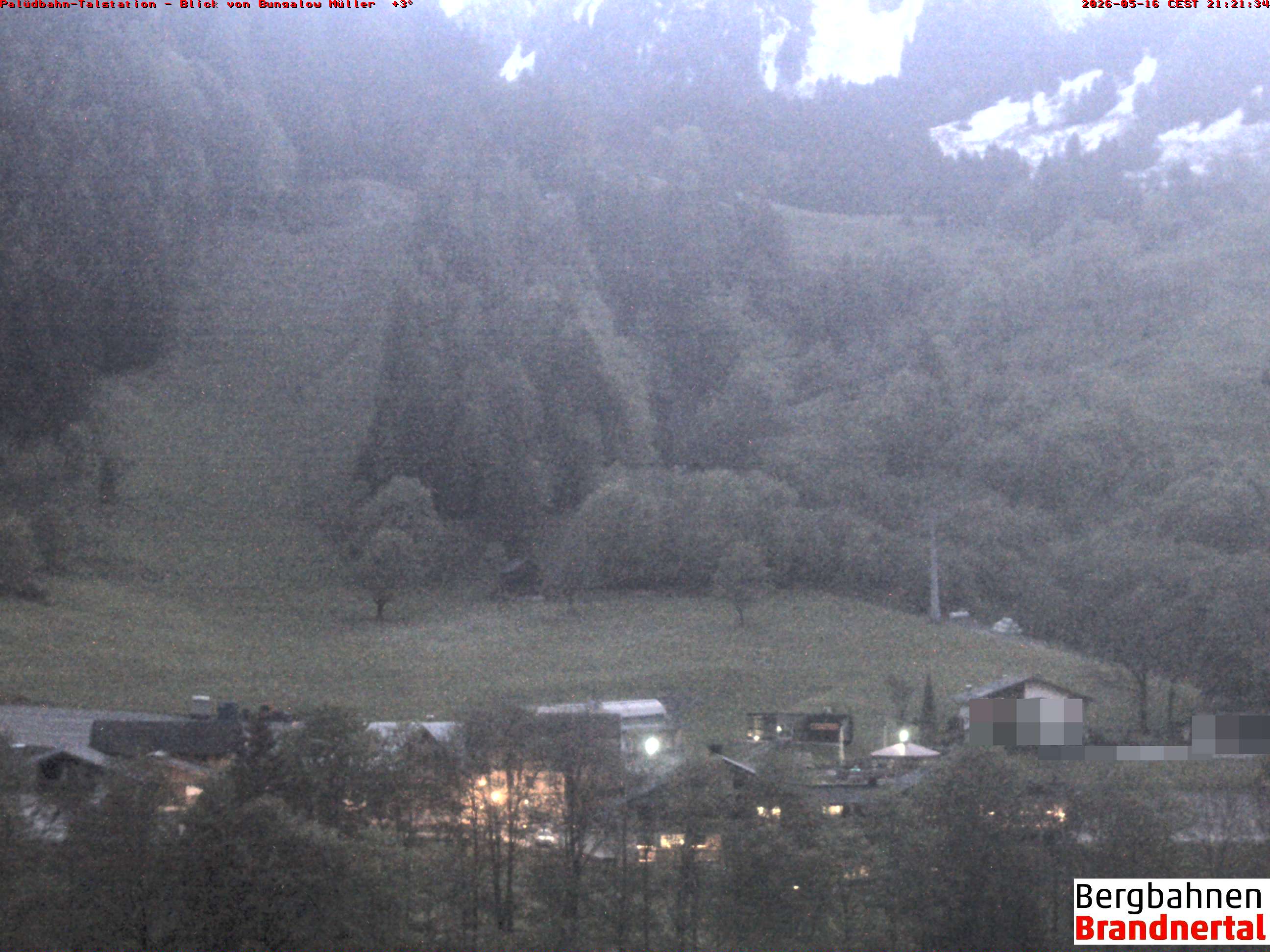 Blick auf Palüdbahn von Bungalow Müller