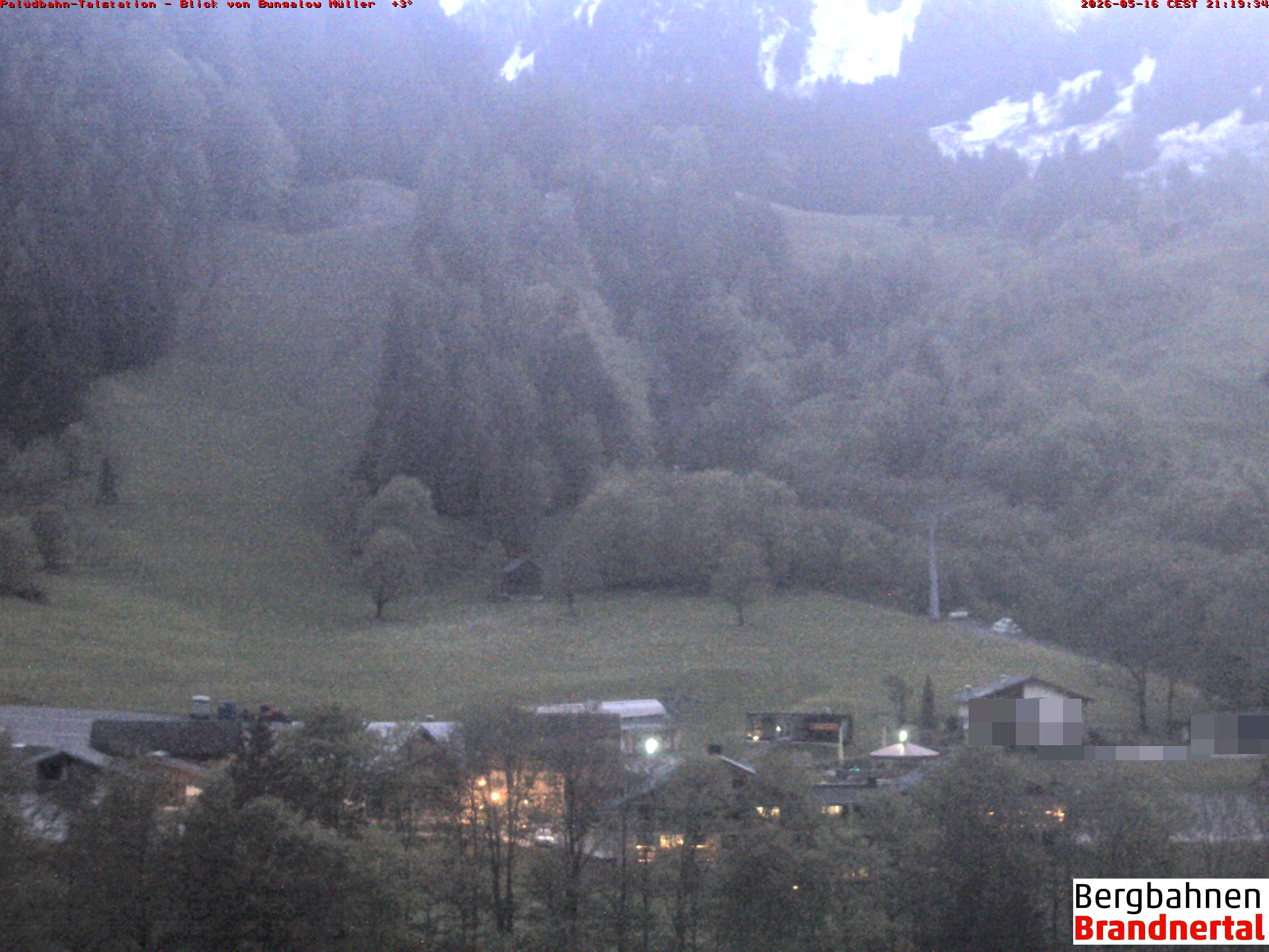 Blick auf Palüdbahn von Bungalow Müller