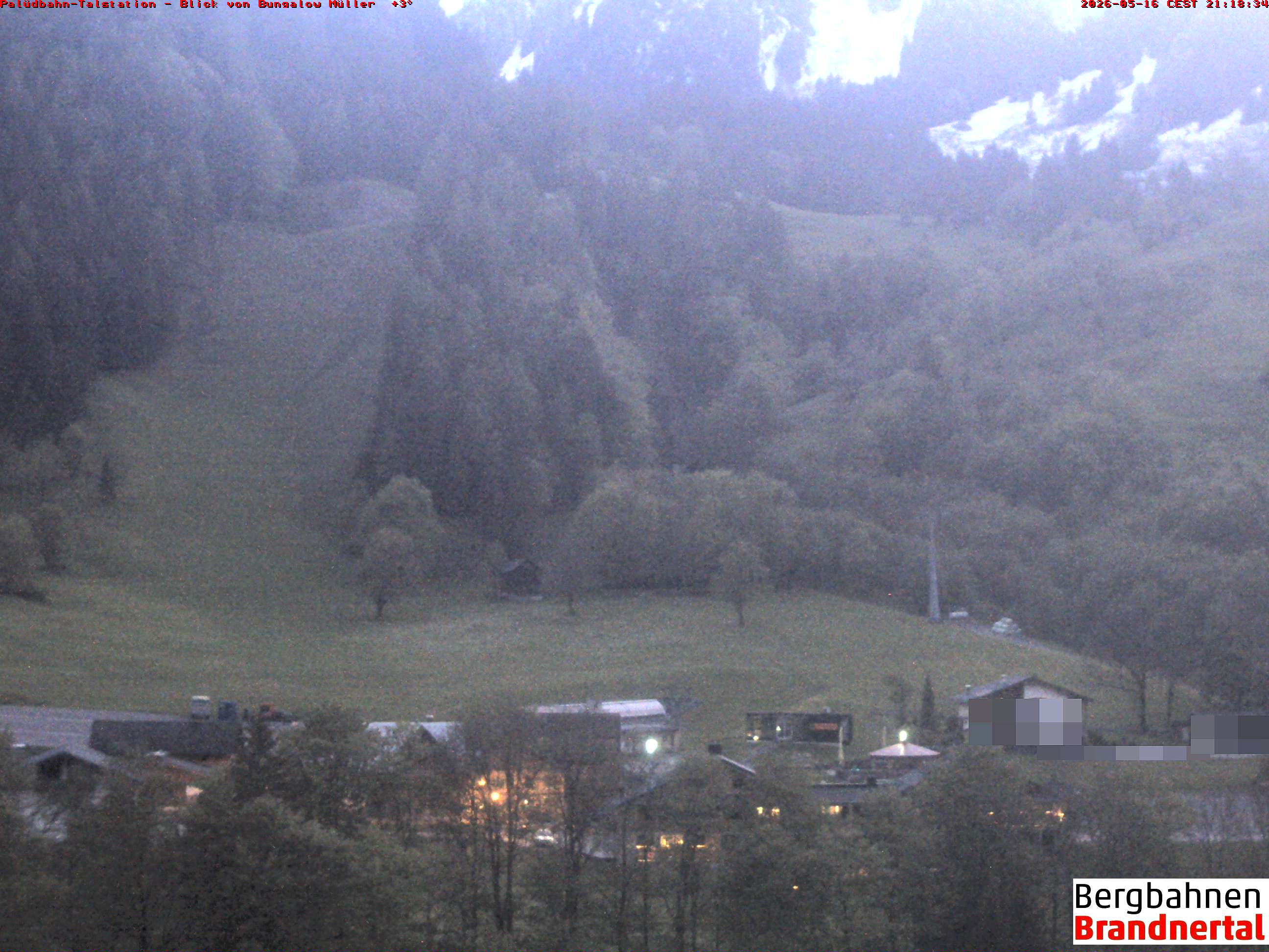 Blick auf Palüdbahn von Bungalow Müller