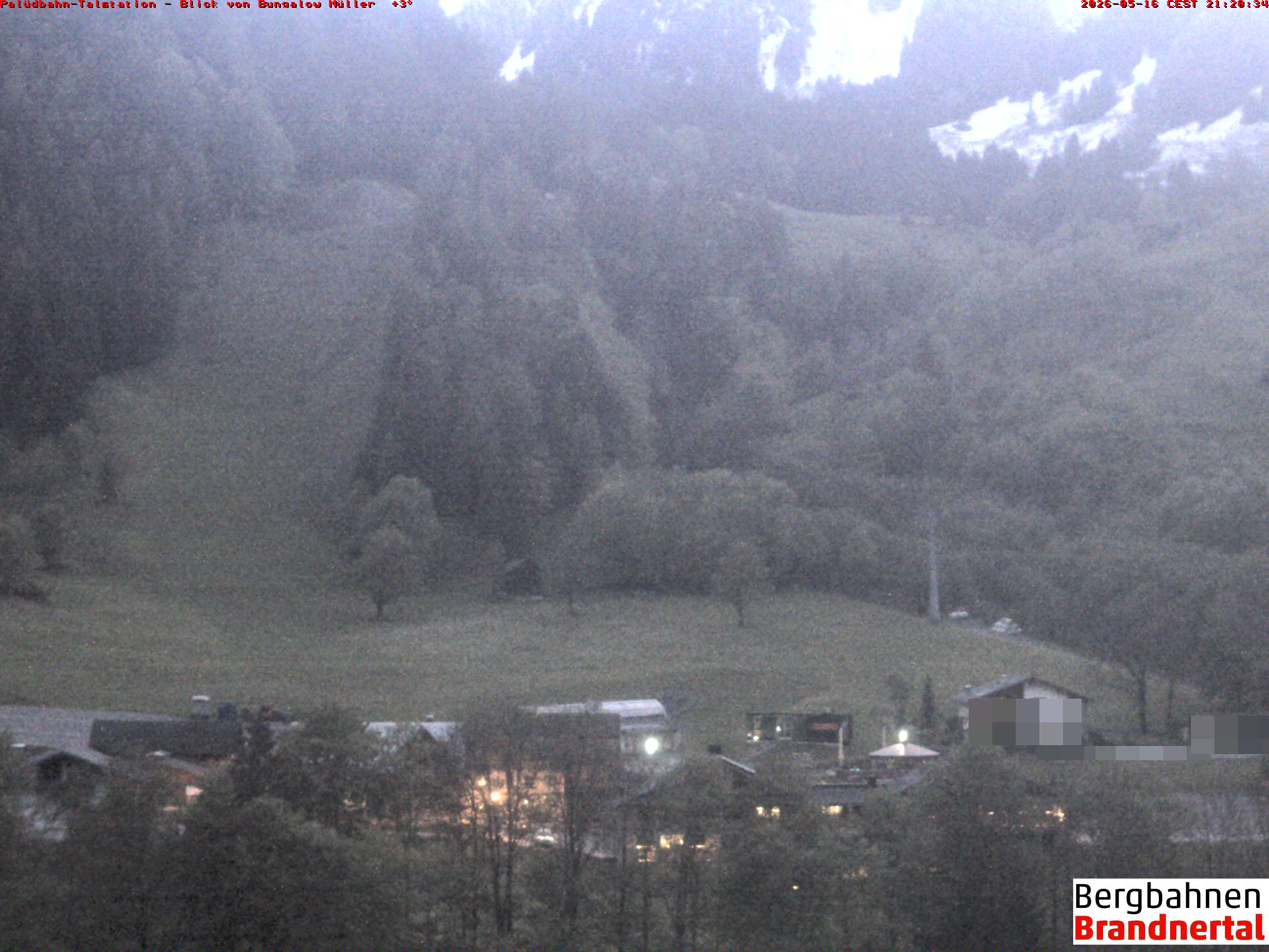 Blick auf Palüdbahn von Bungalow Müller