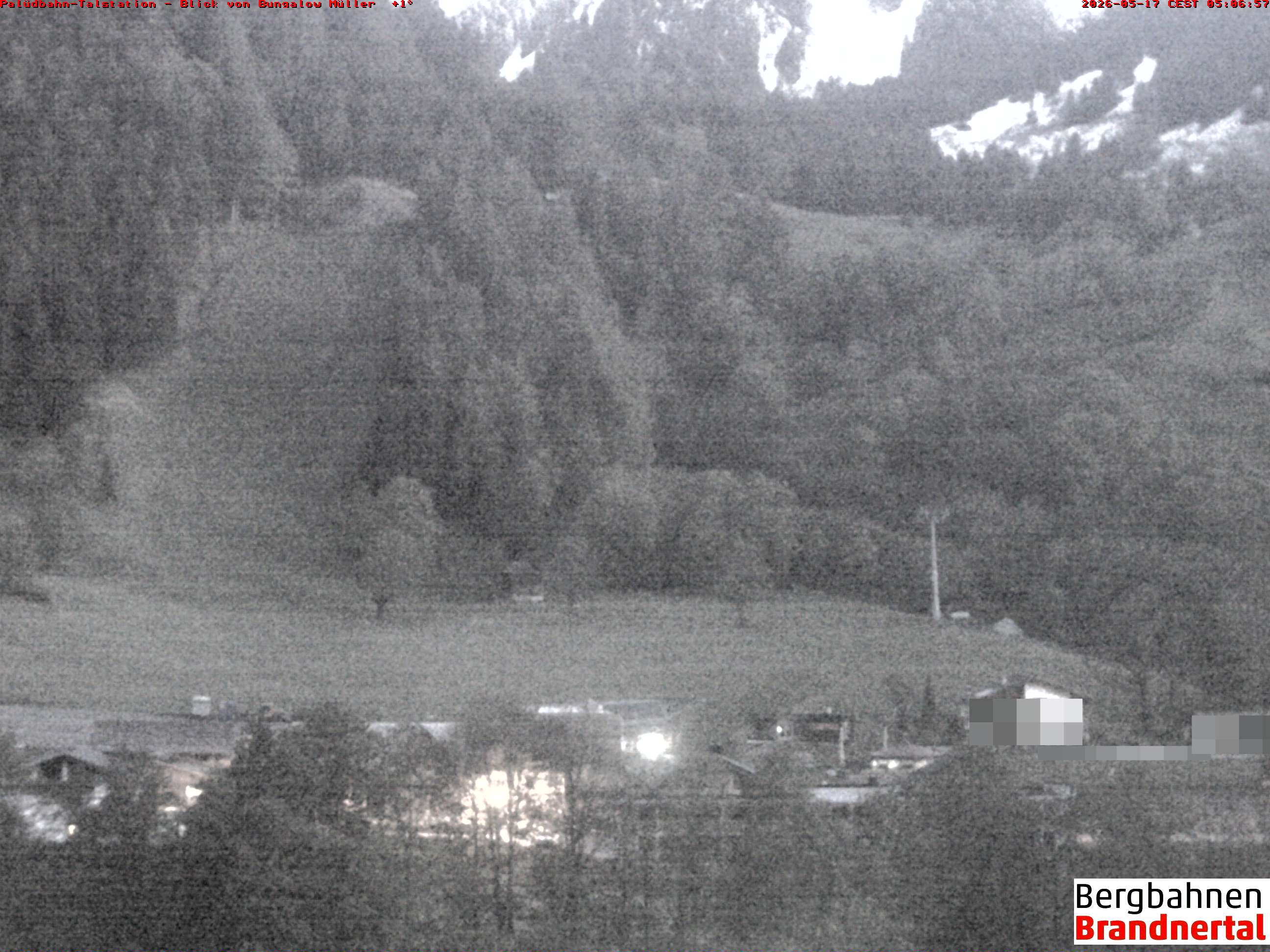 Blick auf Palüdbahn von Bungalow Müller