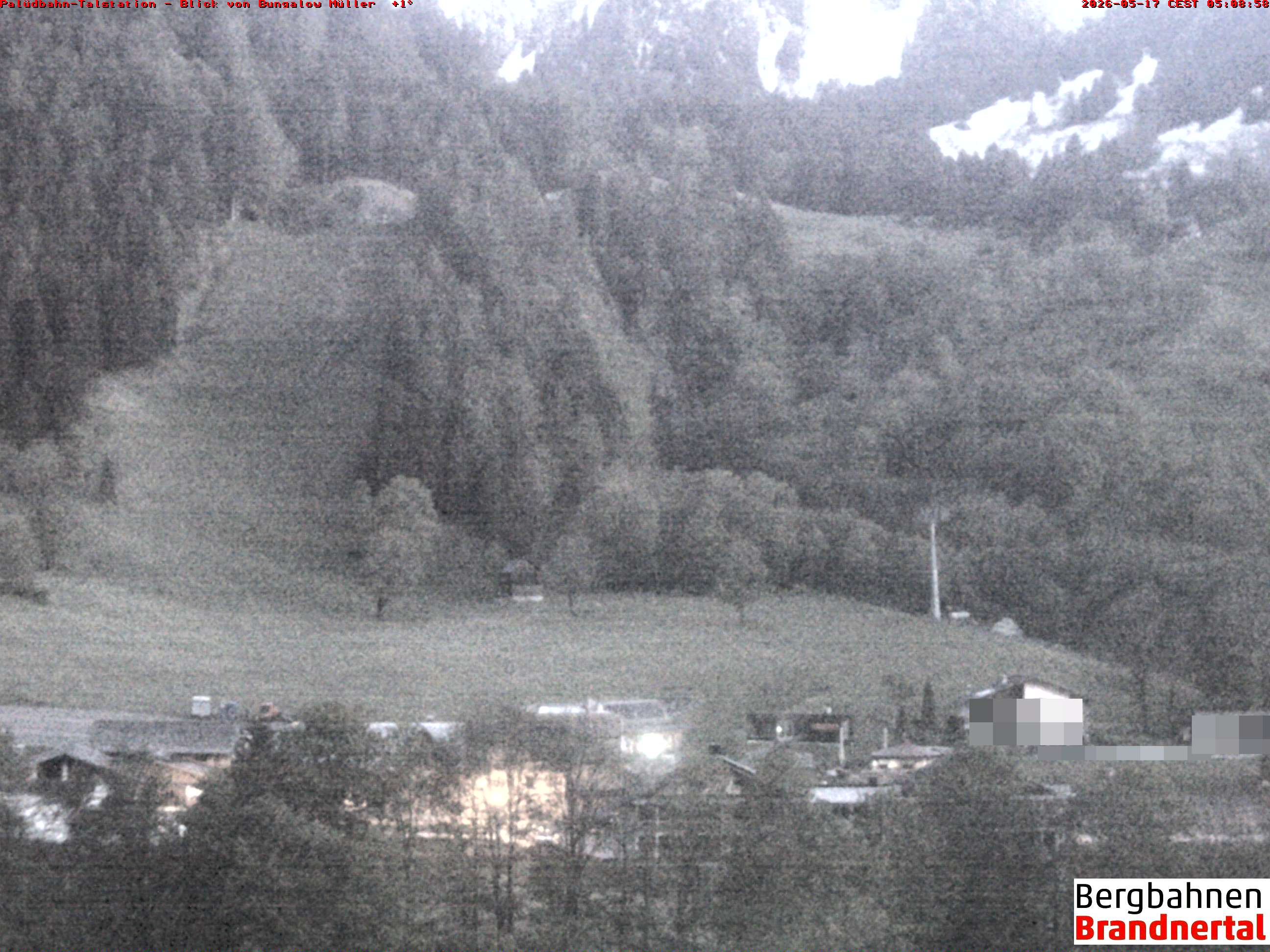 Blick auf Palüdbahn von Bungalow Müller