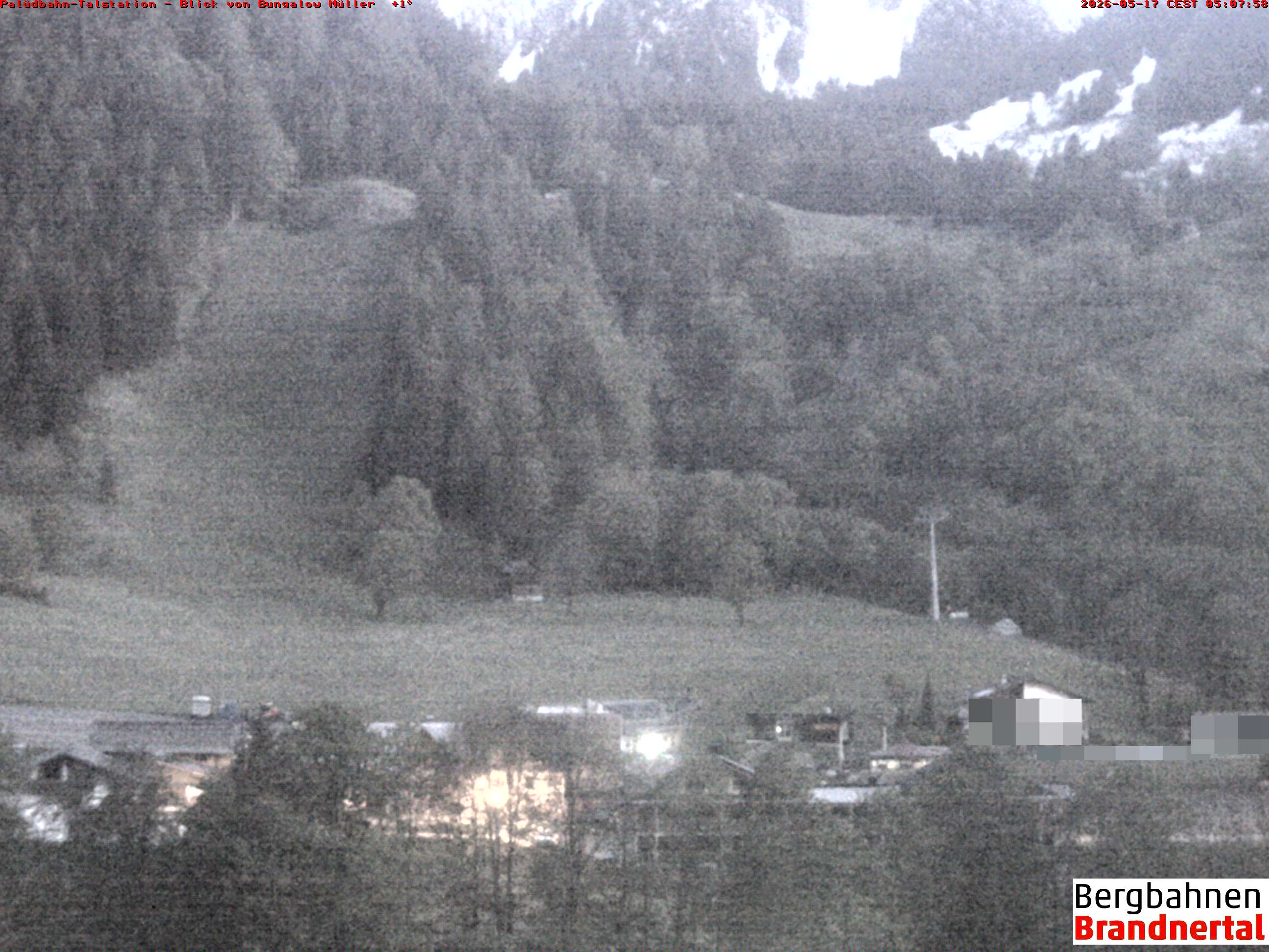 Blick auf Palüdbahn von Bungalow Müller