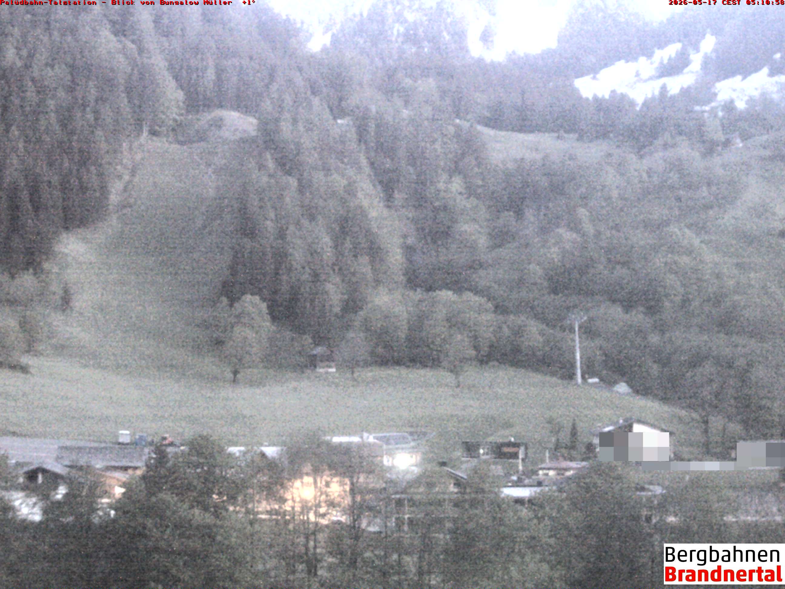 Blick auf Palüdbahn von Bungalow Müller