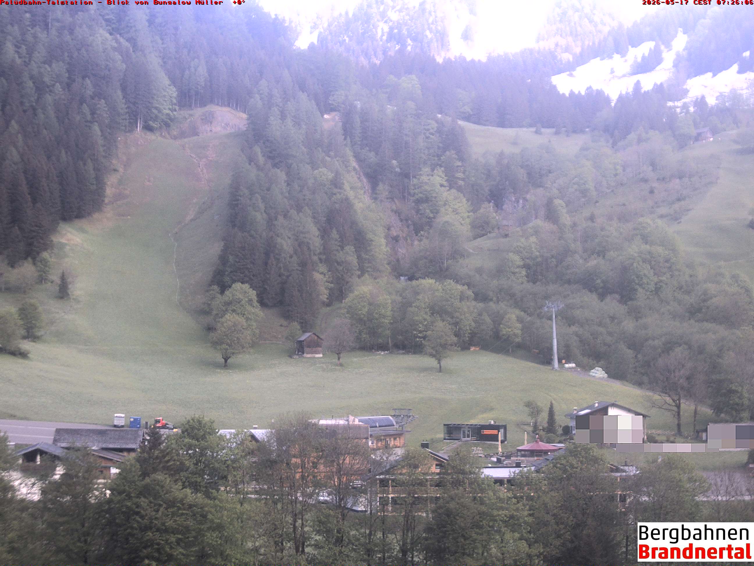 Blick auf Palüdbahn von Bungalow Müller