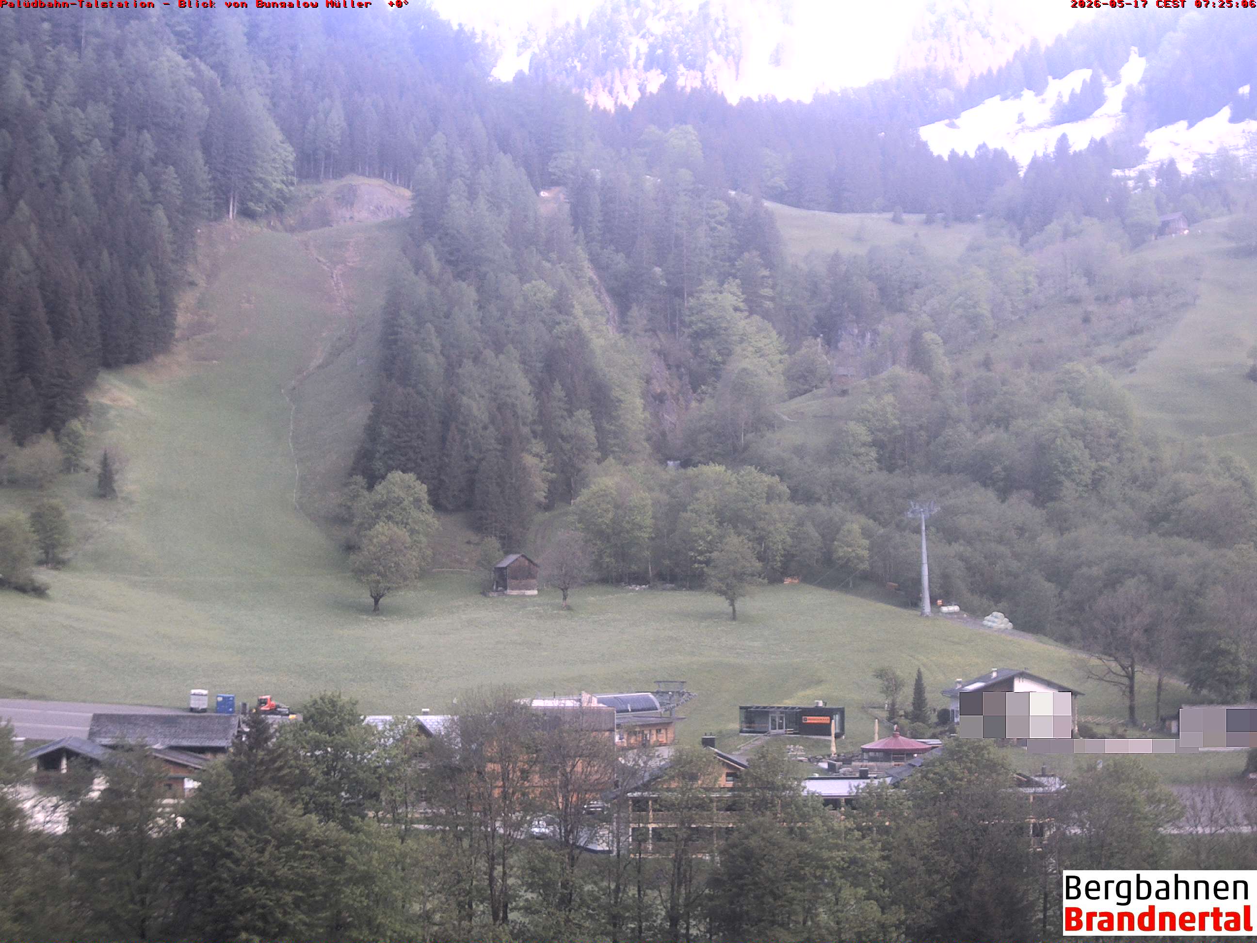 Blick auf Palüdbahn von Bungalow Müller