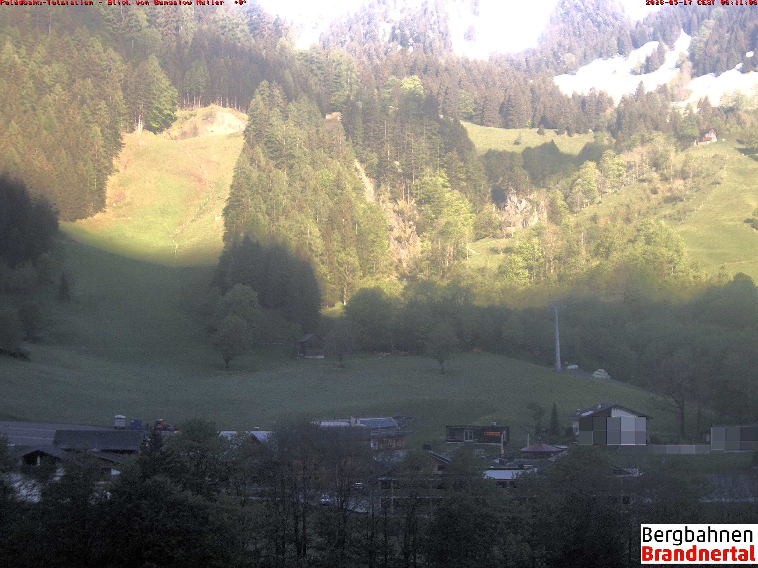 Blick auf Palüdbahn von Bungalow Müller