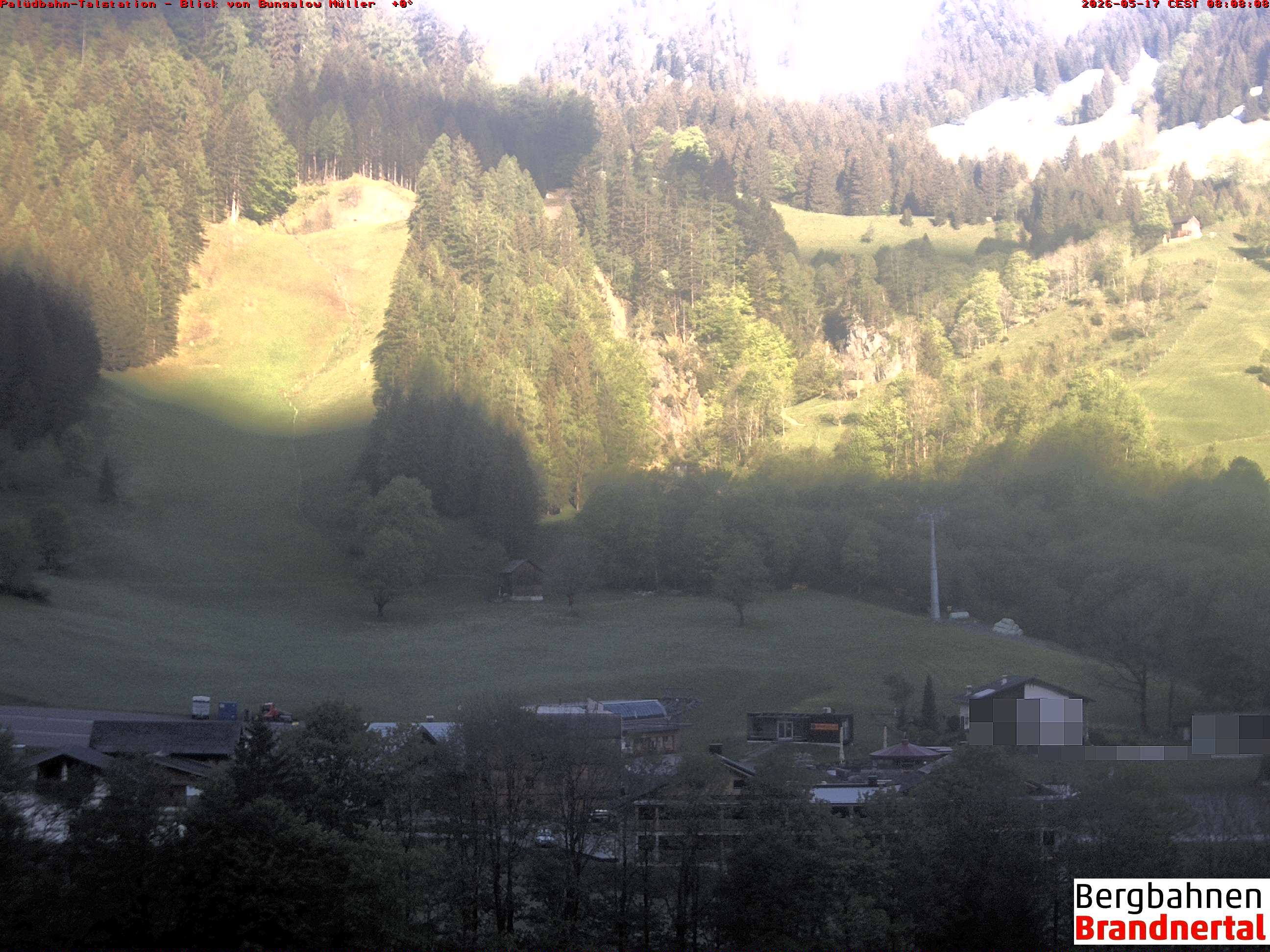Blick auf Palüdbahn von Bungalow Müller