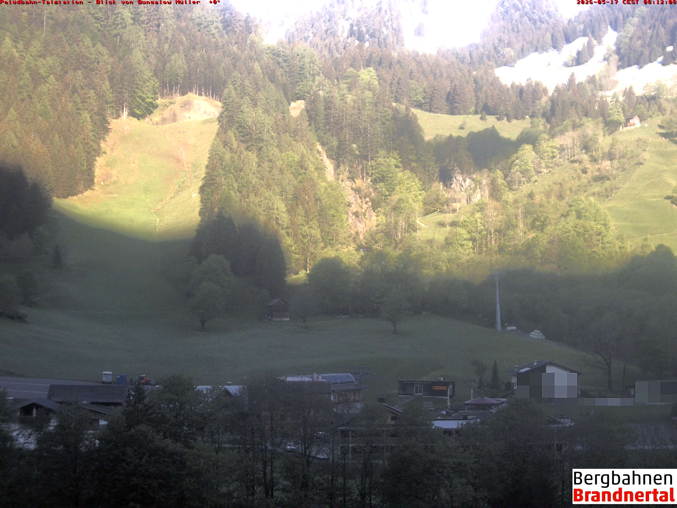 Blick auf Palüdbahn von Bungalow Müller