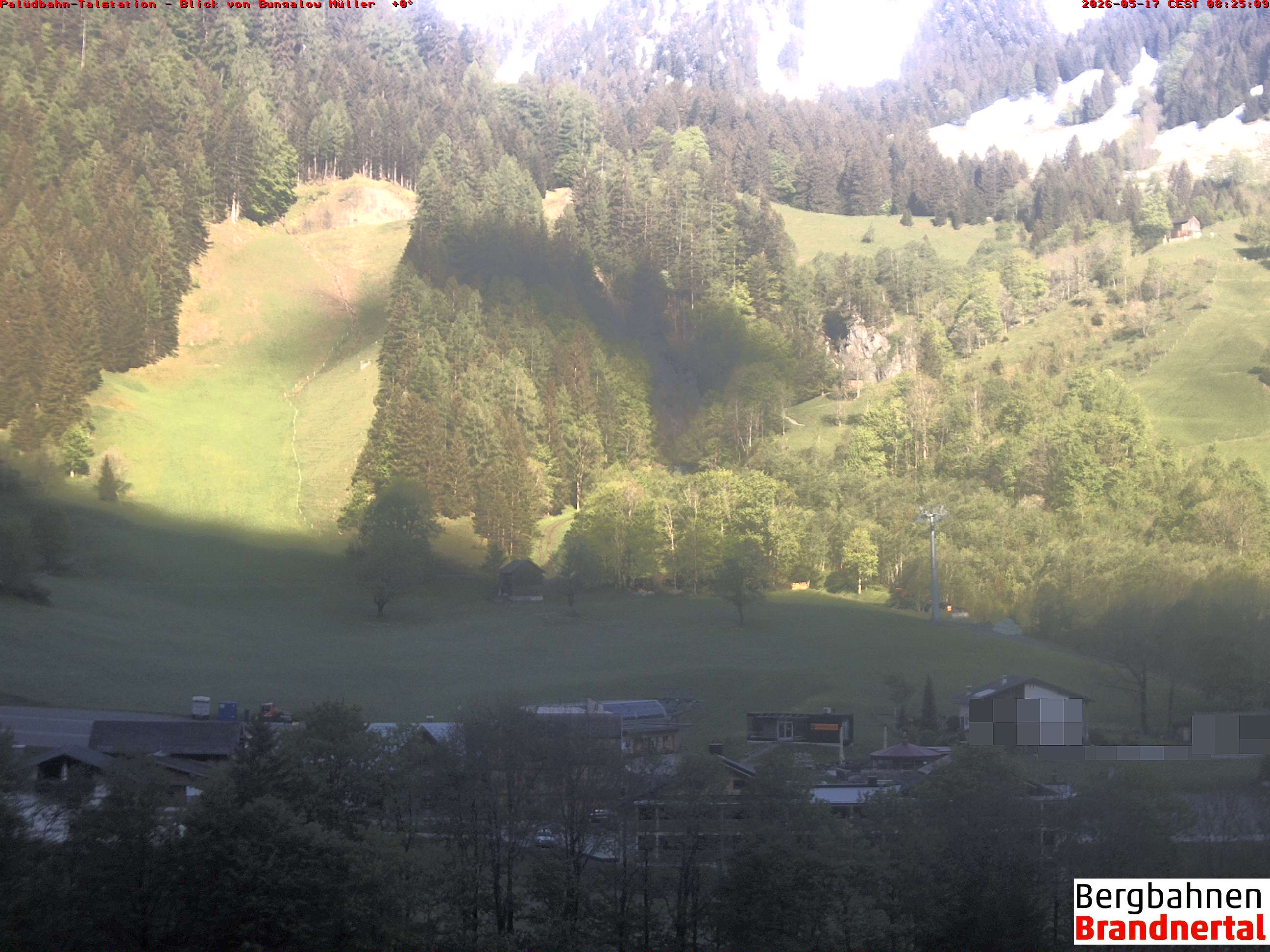 Blick auf Palüdbahn von Bungalow Müller