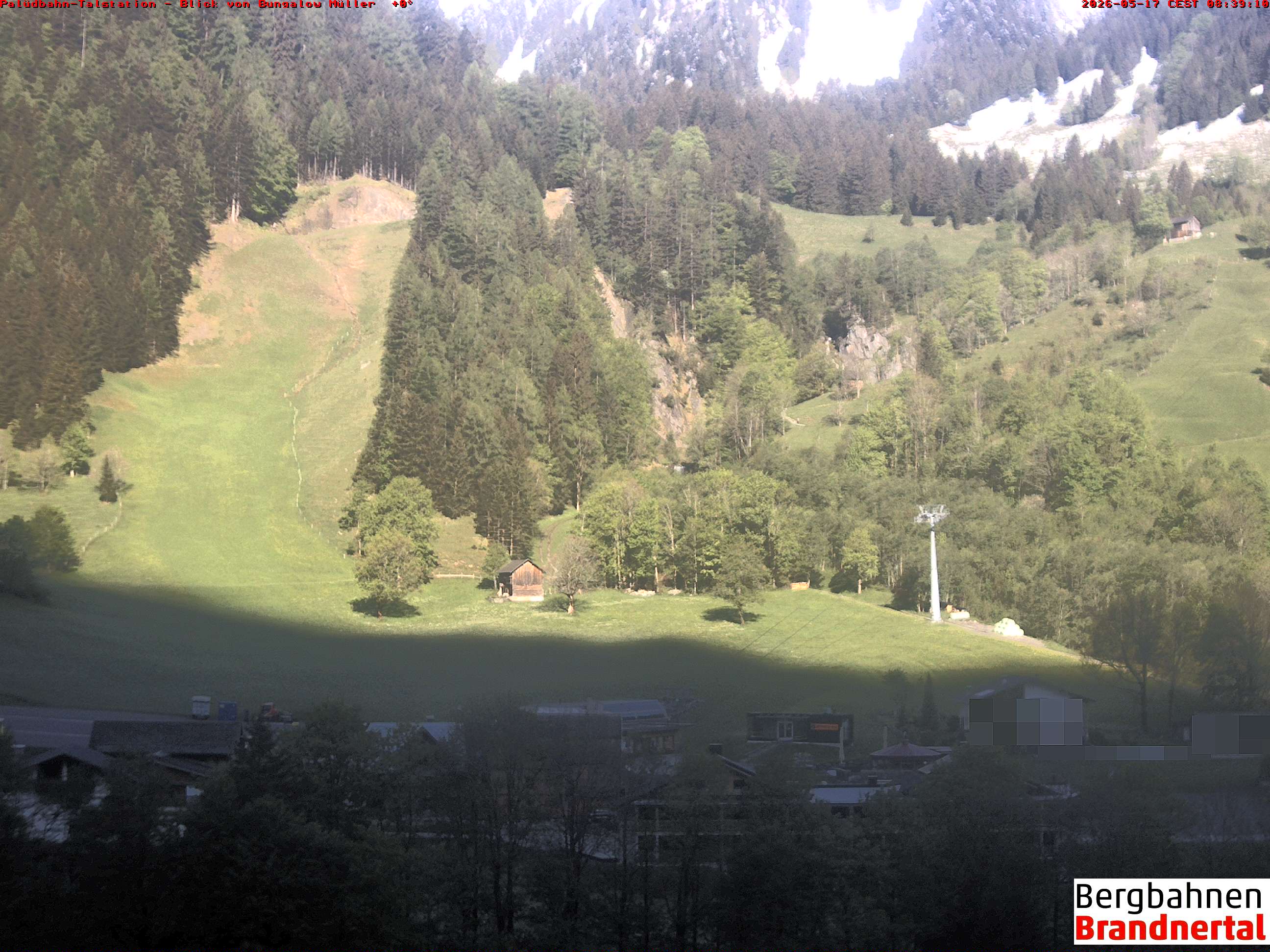 Blick auf Palüdbahn von Bungalow Müller