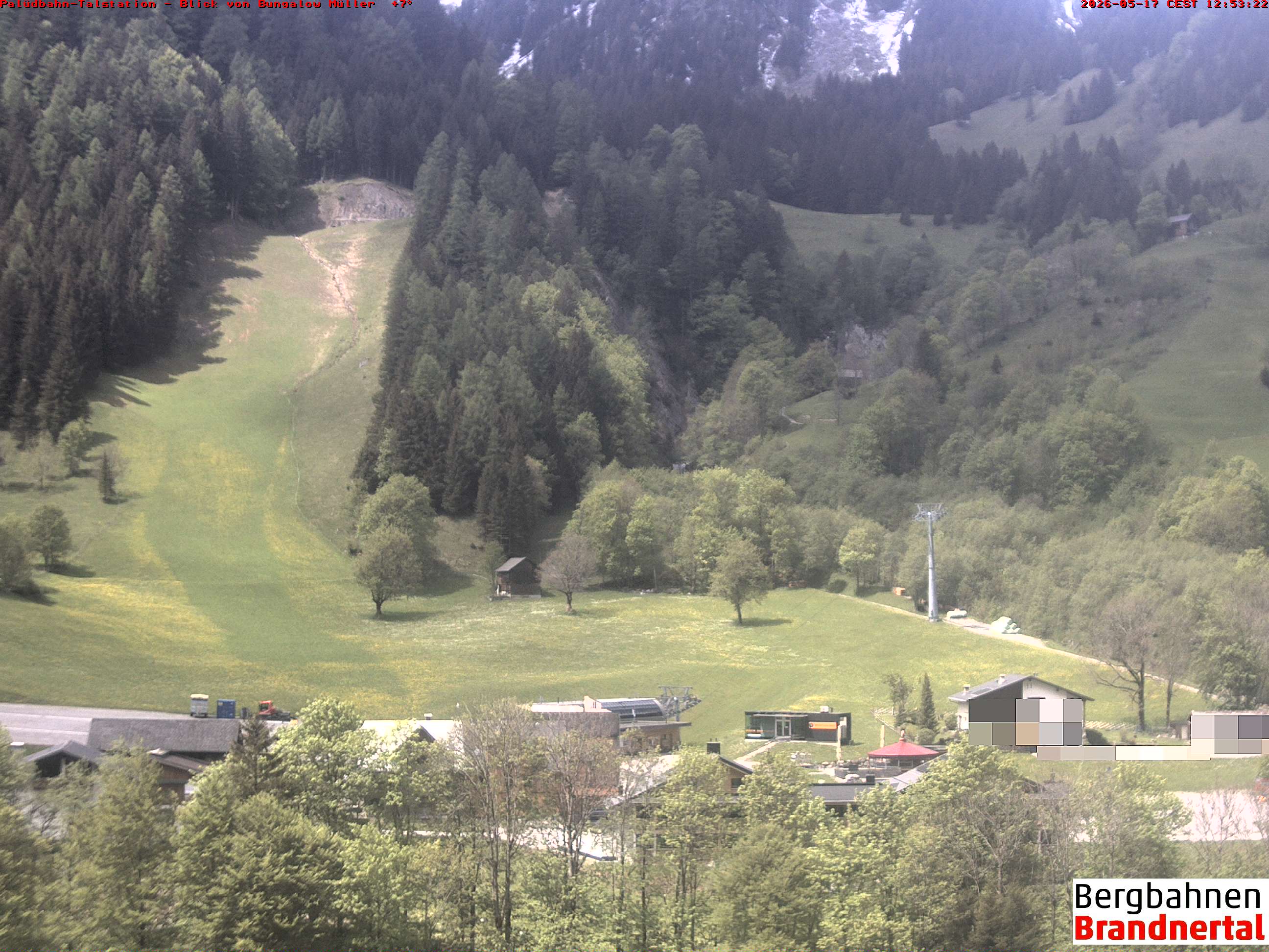 Blick auf Palüdbahn von Bungalow Müller