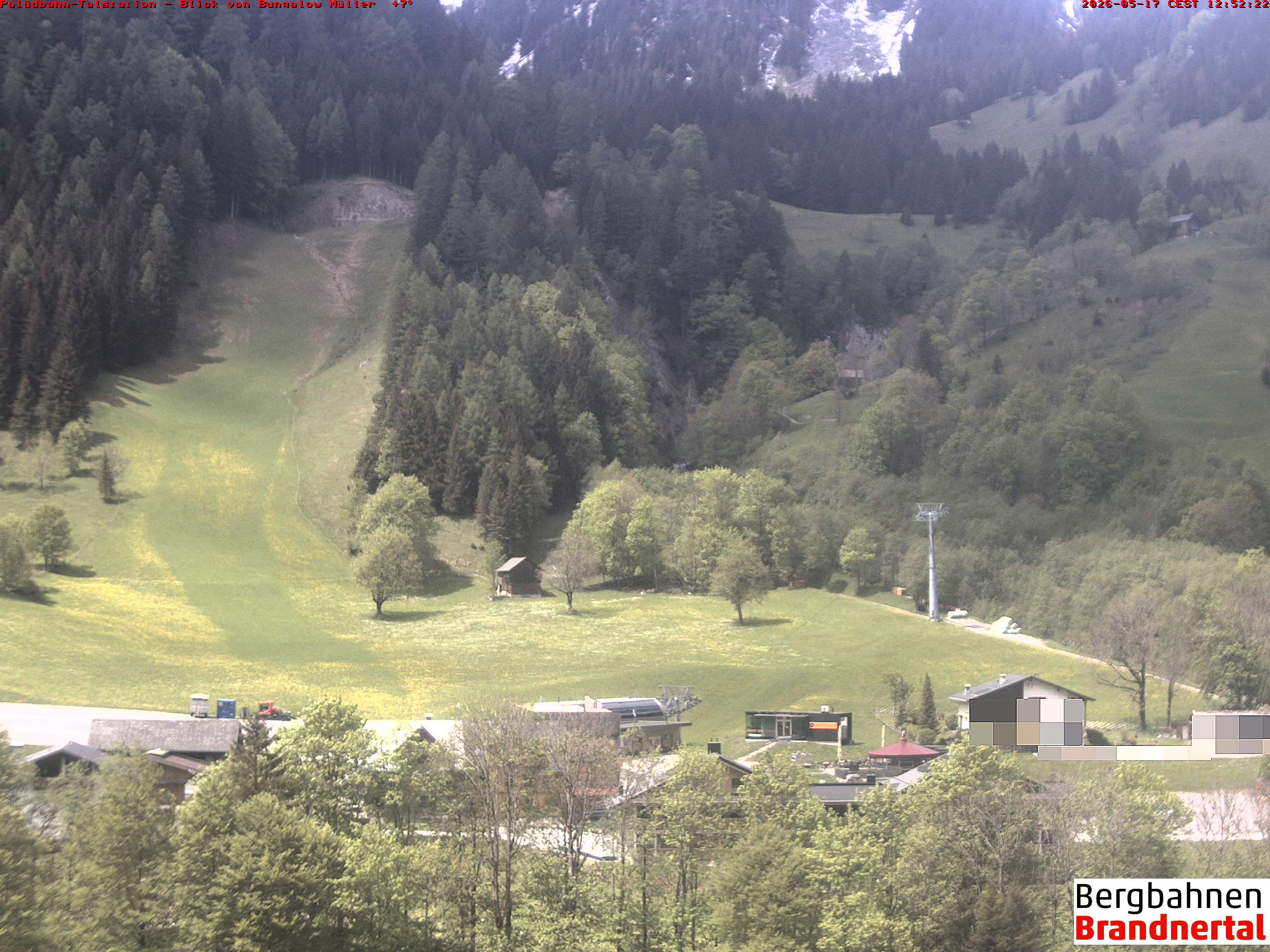Blick auf Palüdbahn von Bungalow Müller