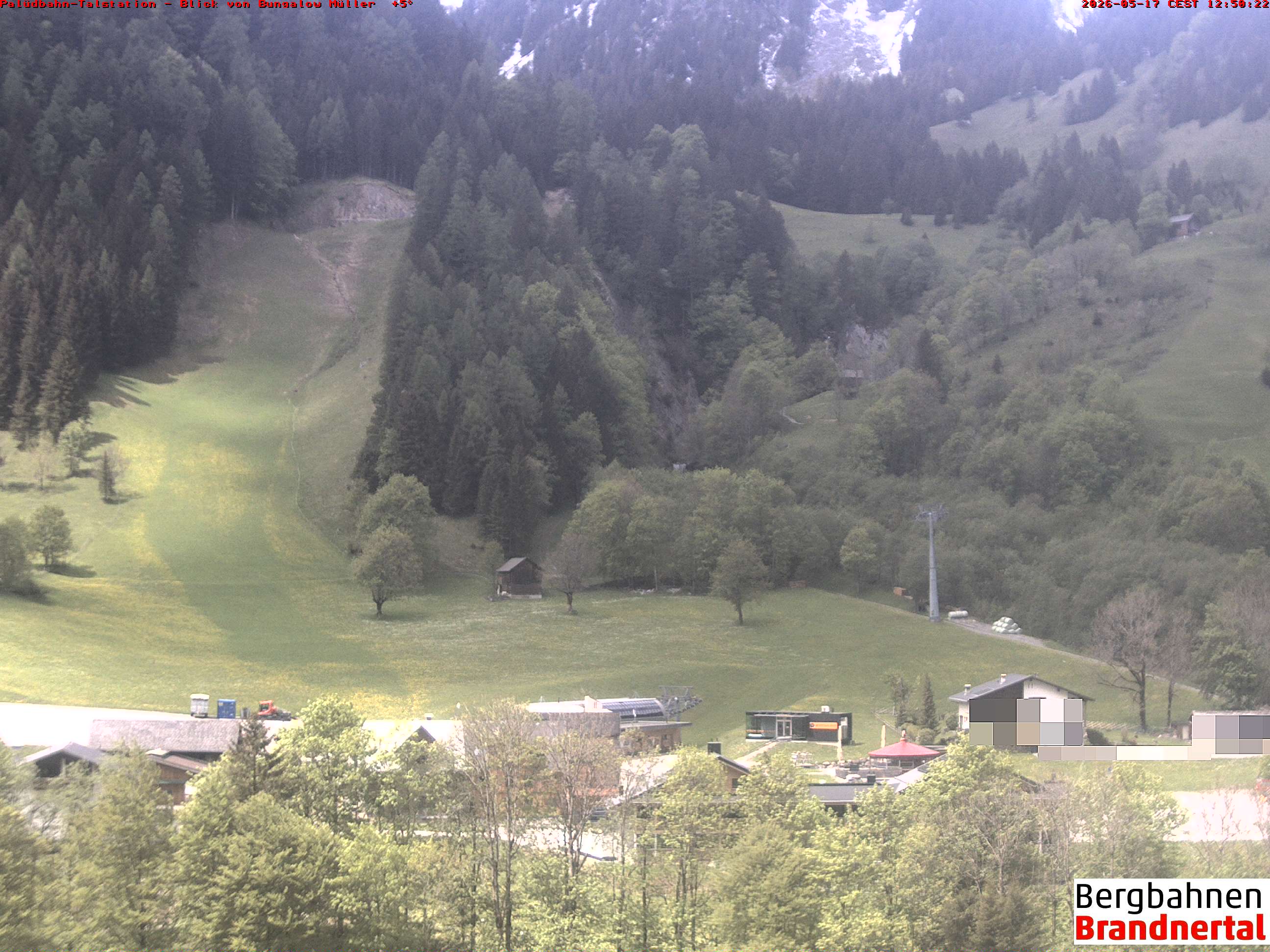 Blick auf Palüdbahn von Bungalow Müller