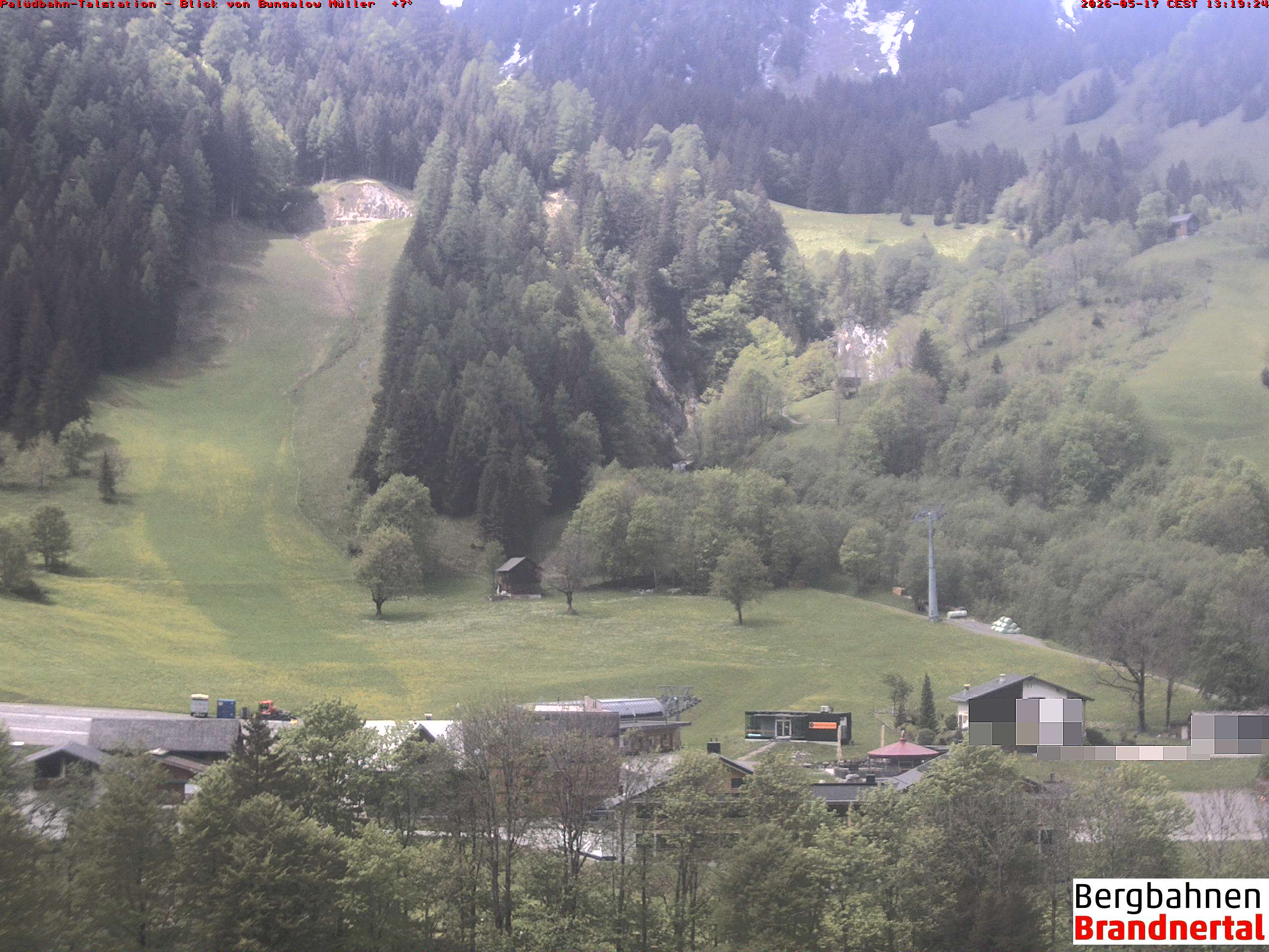 Blick auf Palüdbahn von Bungalow Müller