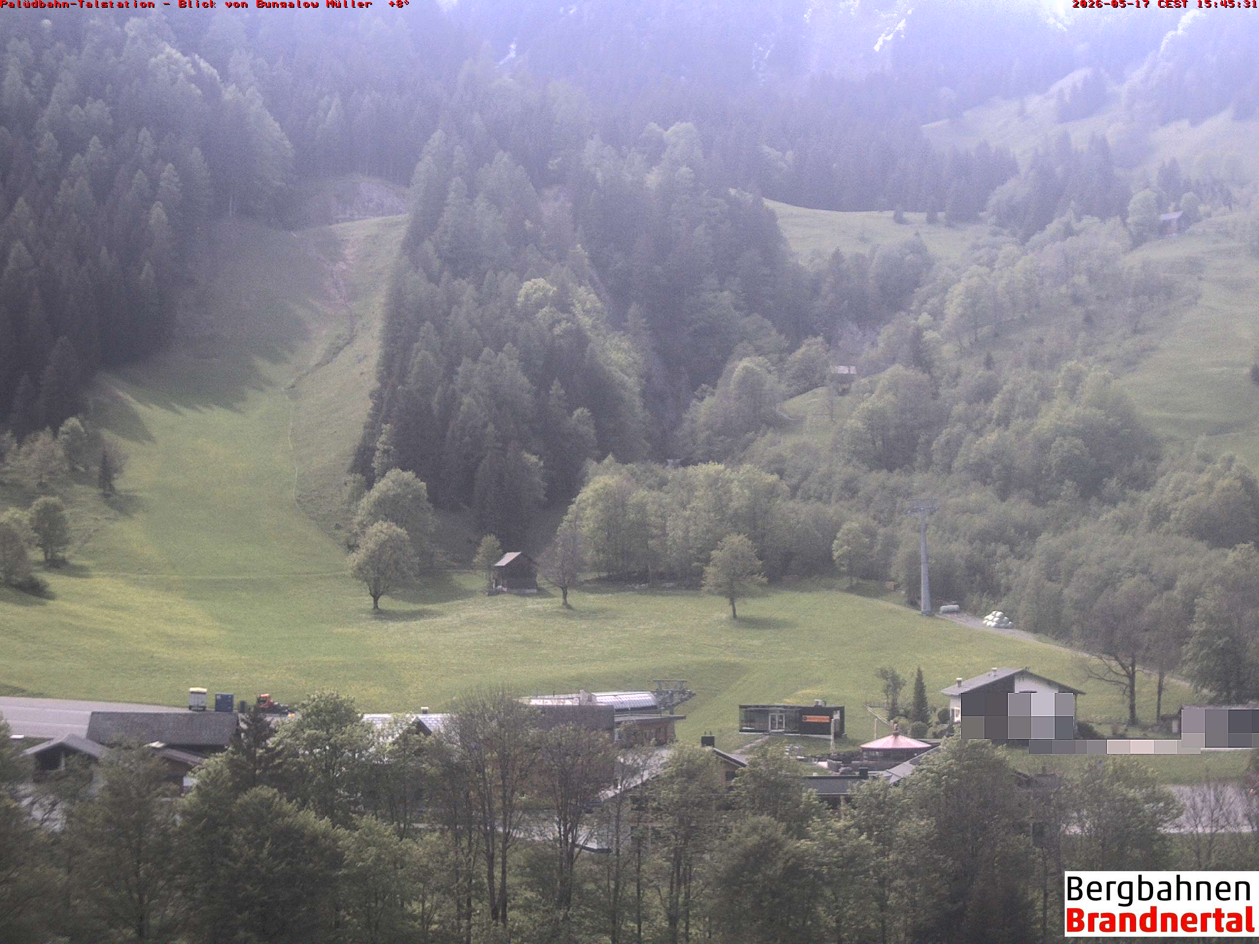 Blick auf Palüdbahn von Bungalow Müller