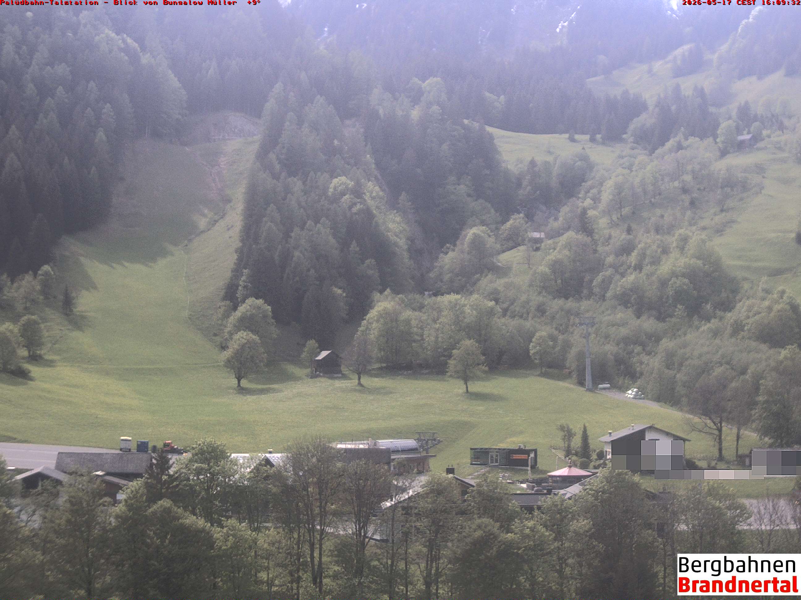 Blick auf Palüdbahn von Bungalow Müller