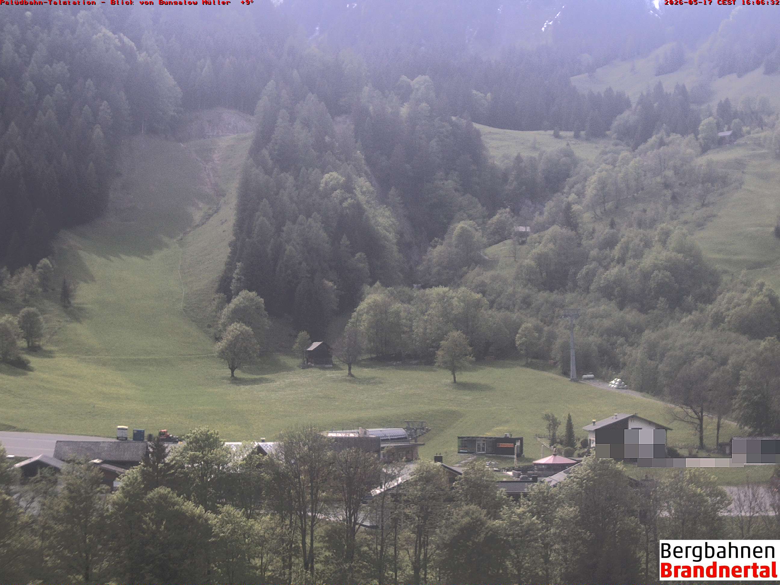 Blick auf Palüdbahn von Bungalow Müller