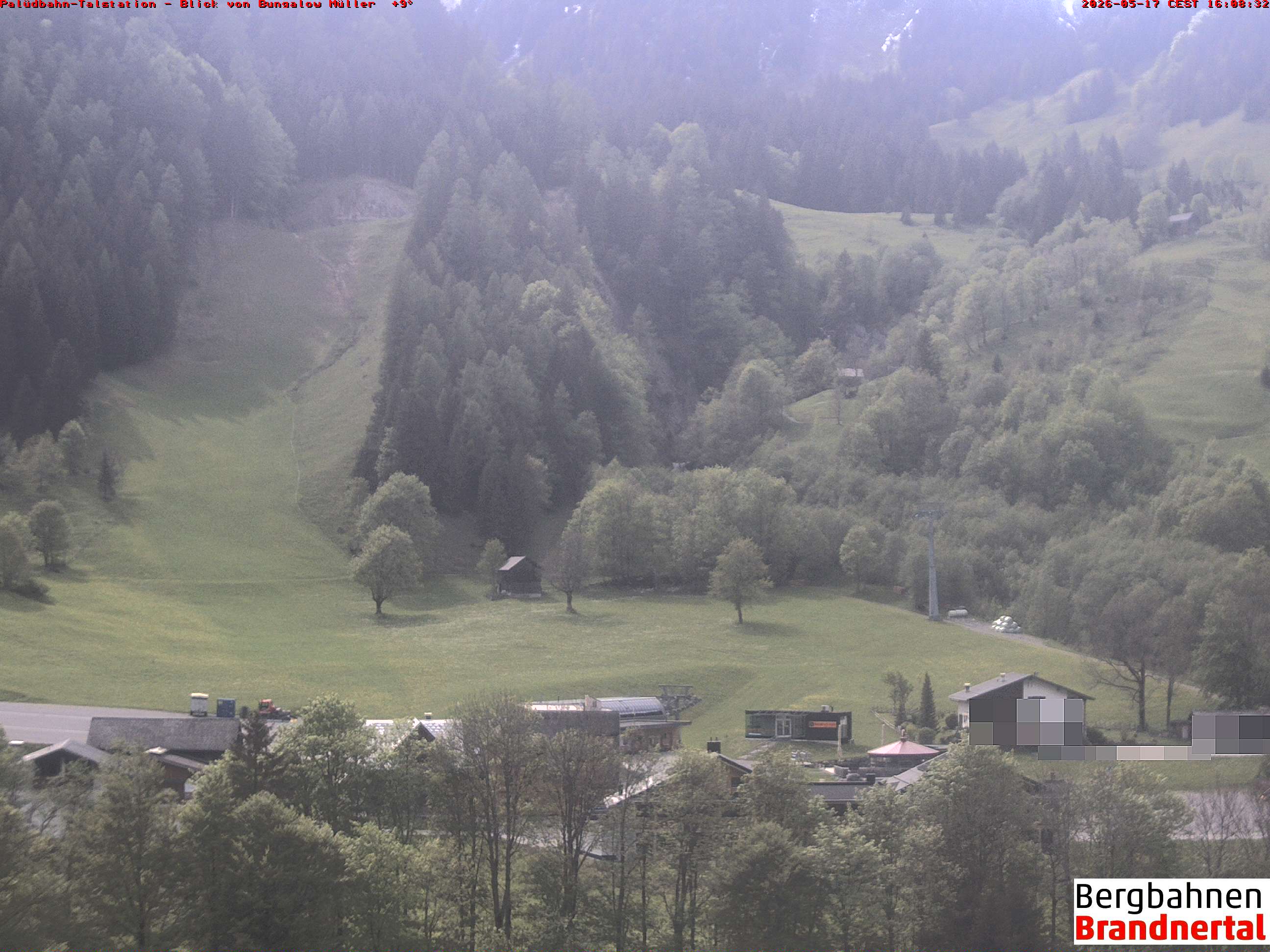 Blick auf Palüdbahn von Bungalow Müller