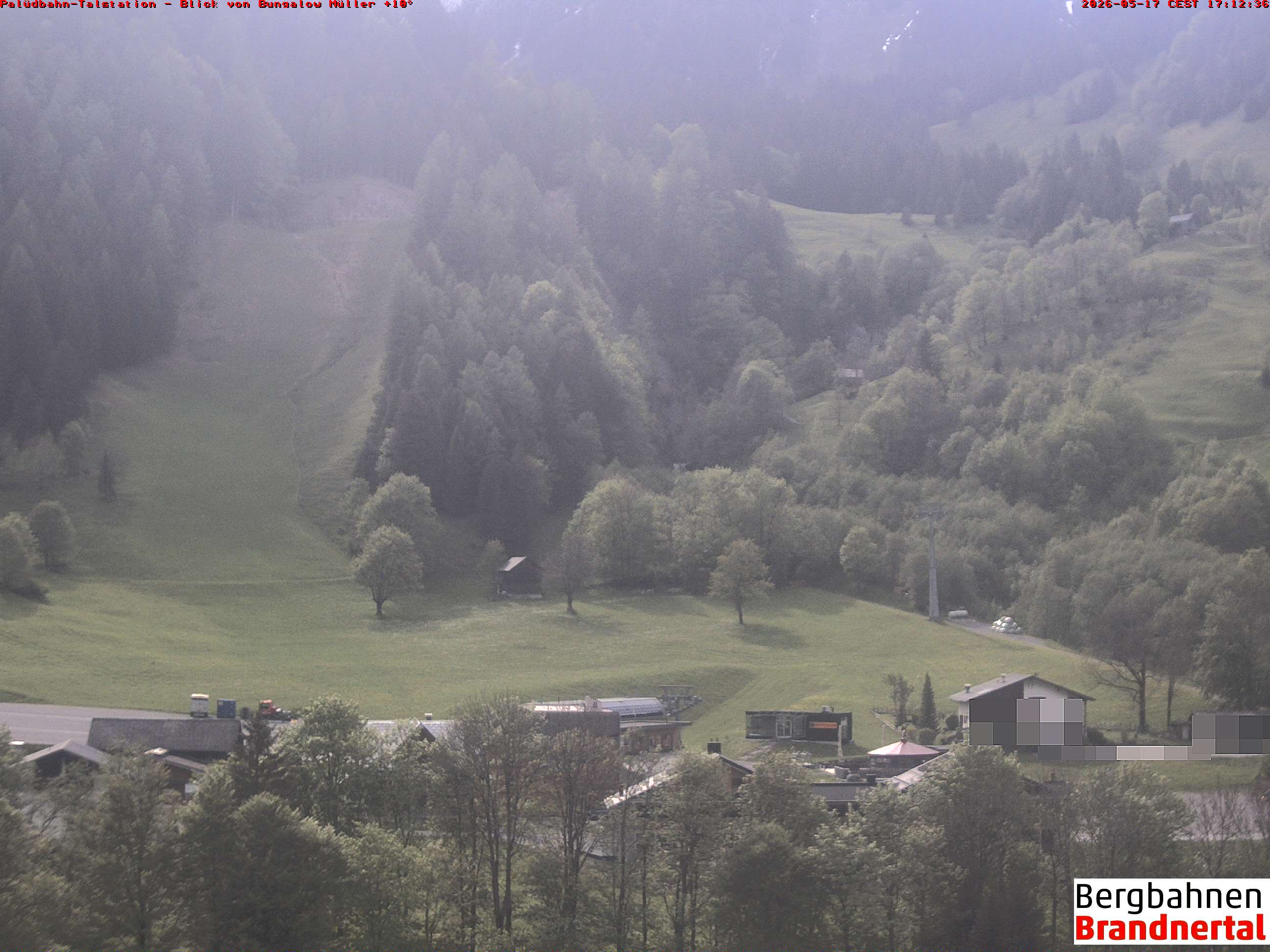 Blick auf Palüdbahn von Bungalow Müller