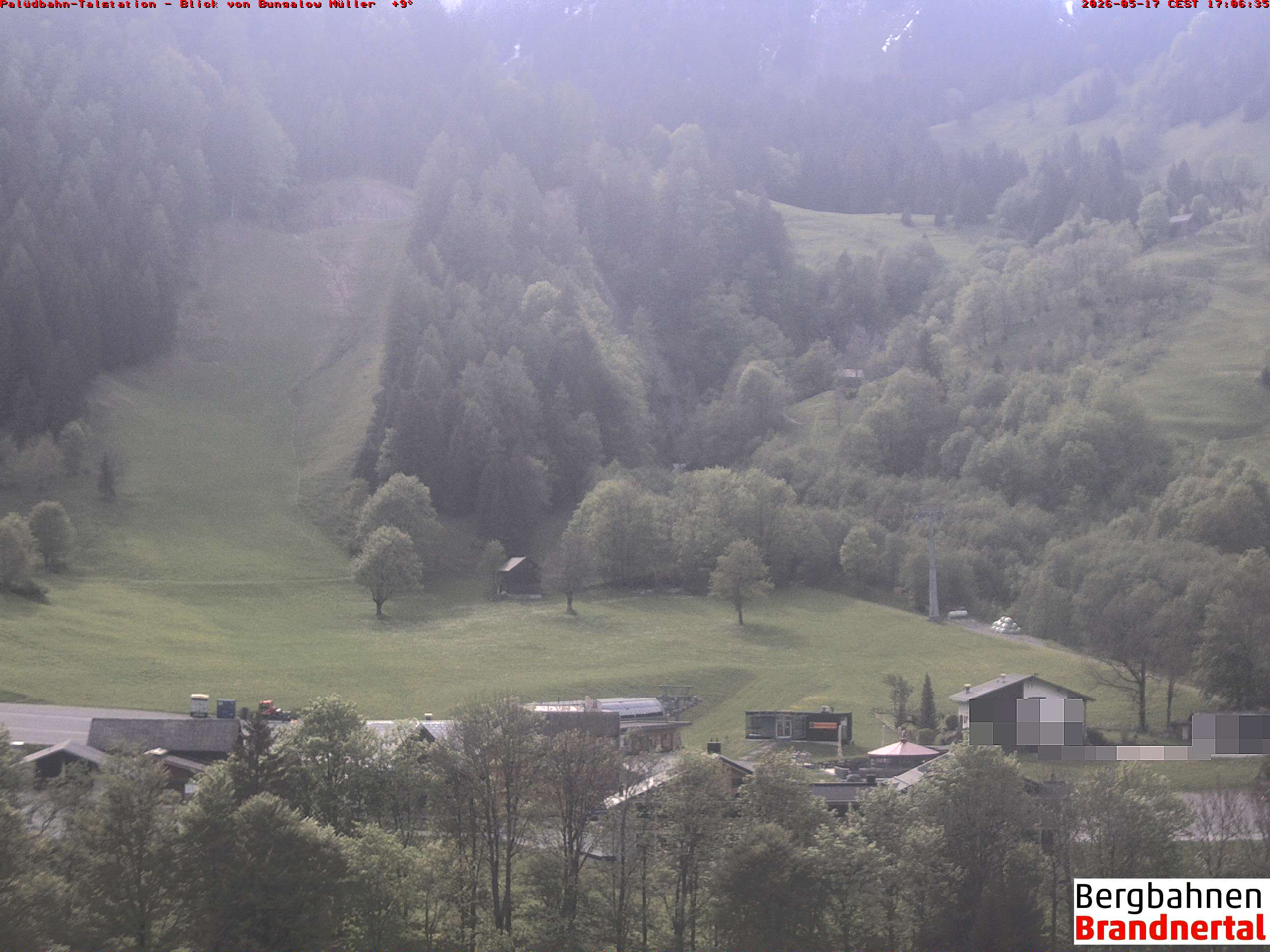 Blick auf Palüdbahn von Bungalow Müller