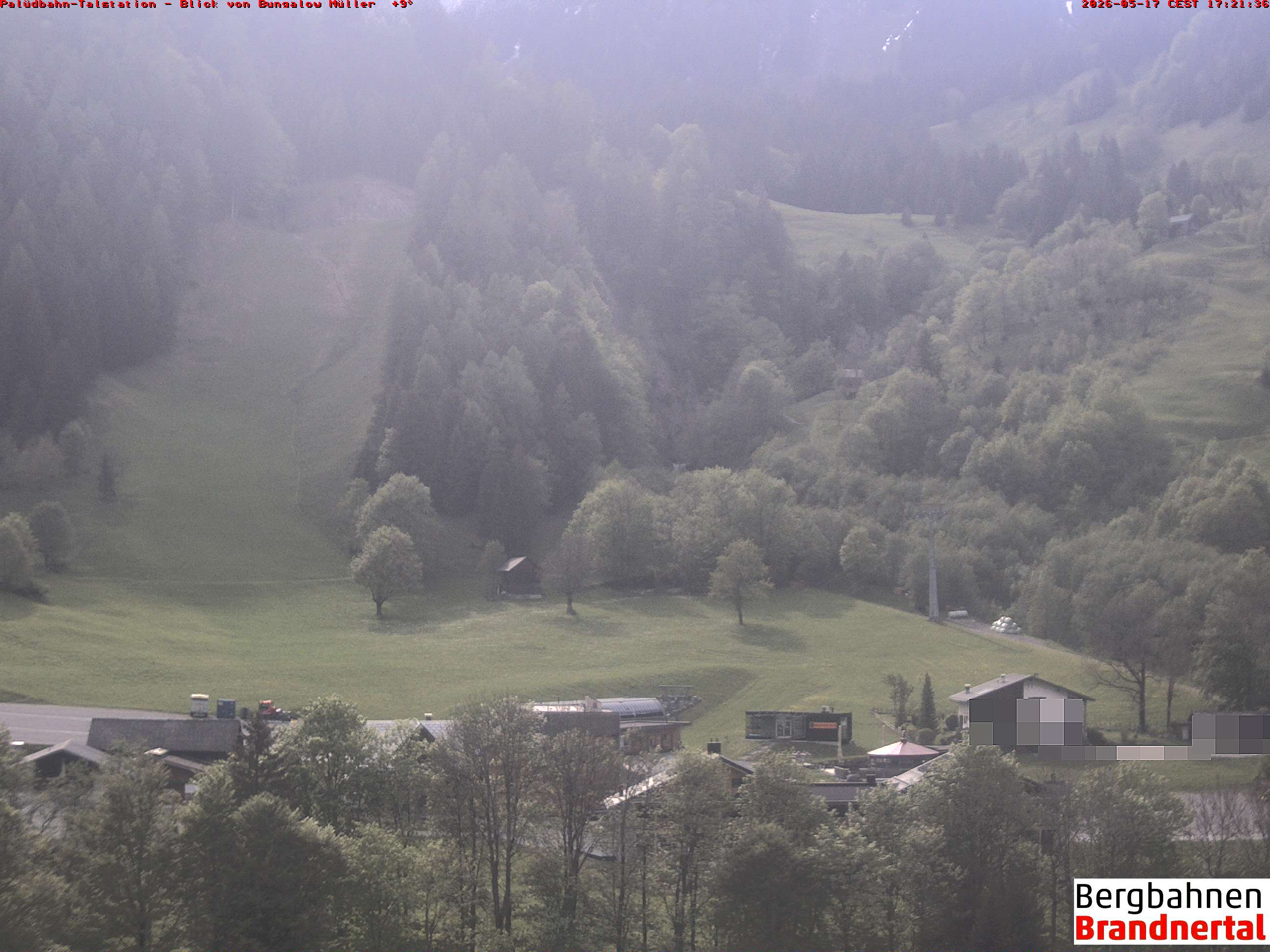 Blick auf Palüdbahn von Bungalow Müller