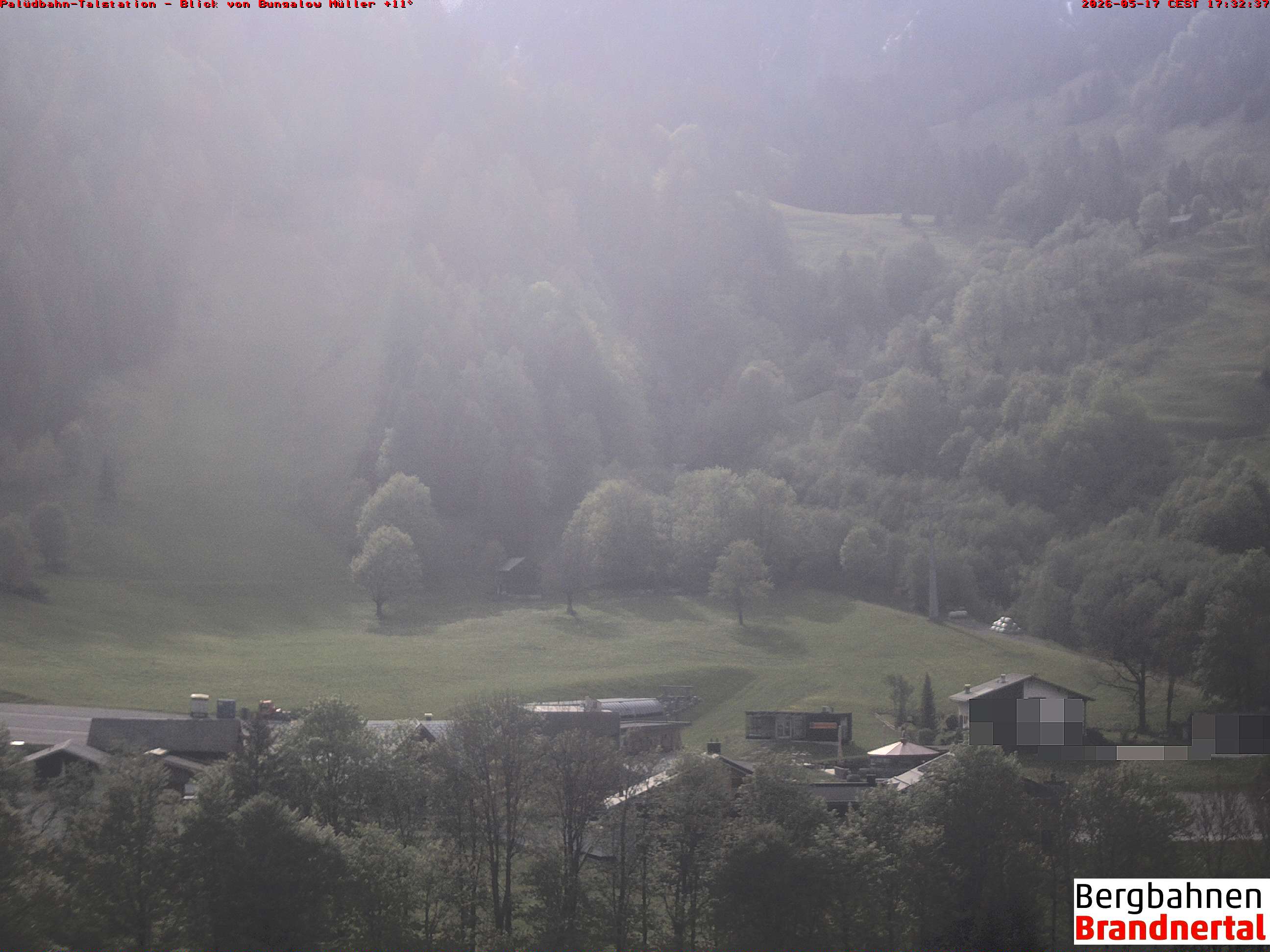 Blick auf Palüdbahn von Bungalow Müller