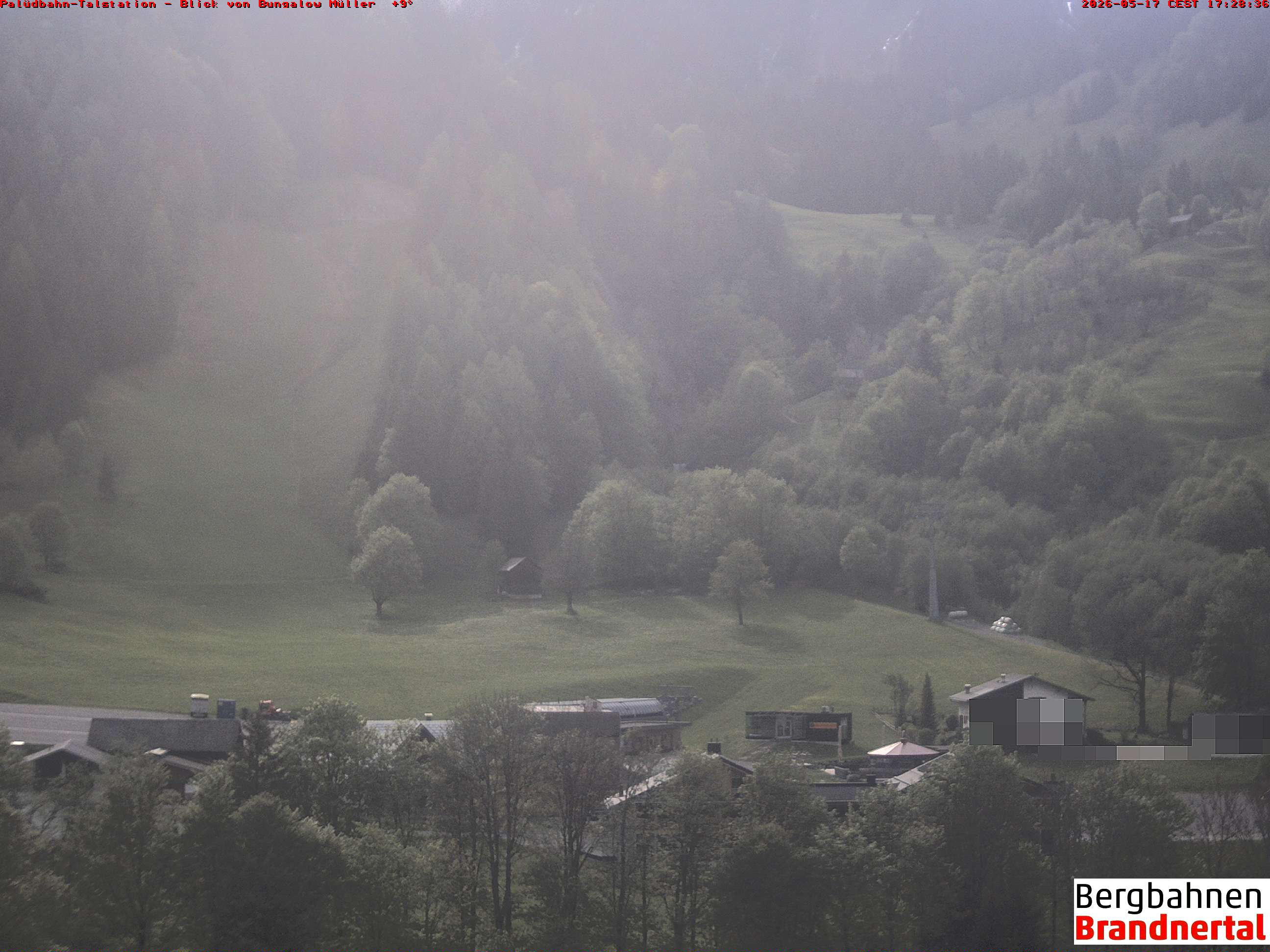 Blick auf Palüdbahn von Bungalow Müller