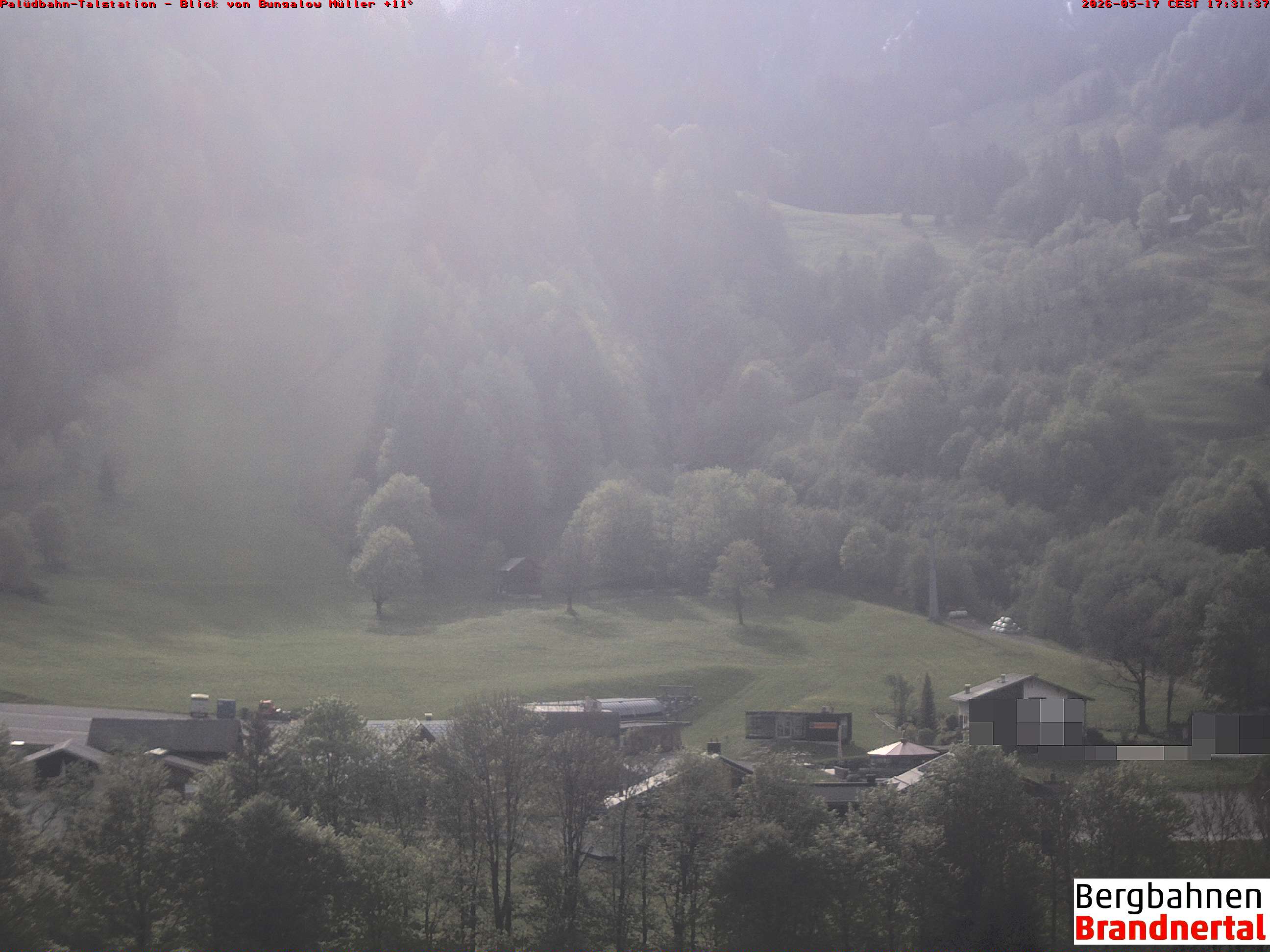 Blick auf Palüdbahn von Bungalow Müller