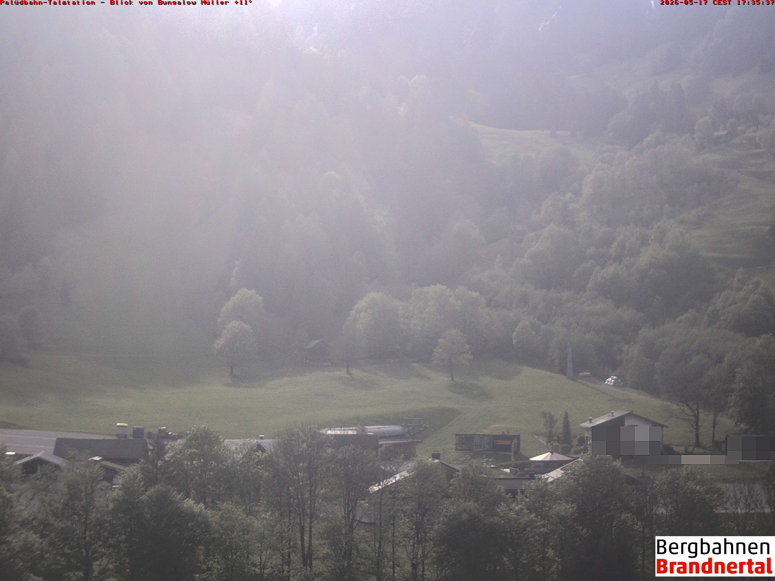 Blick auf Palüdbahn von Bungalow Müller