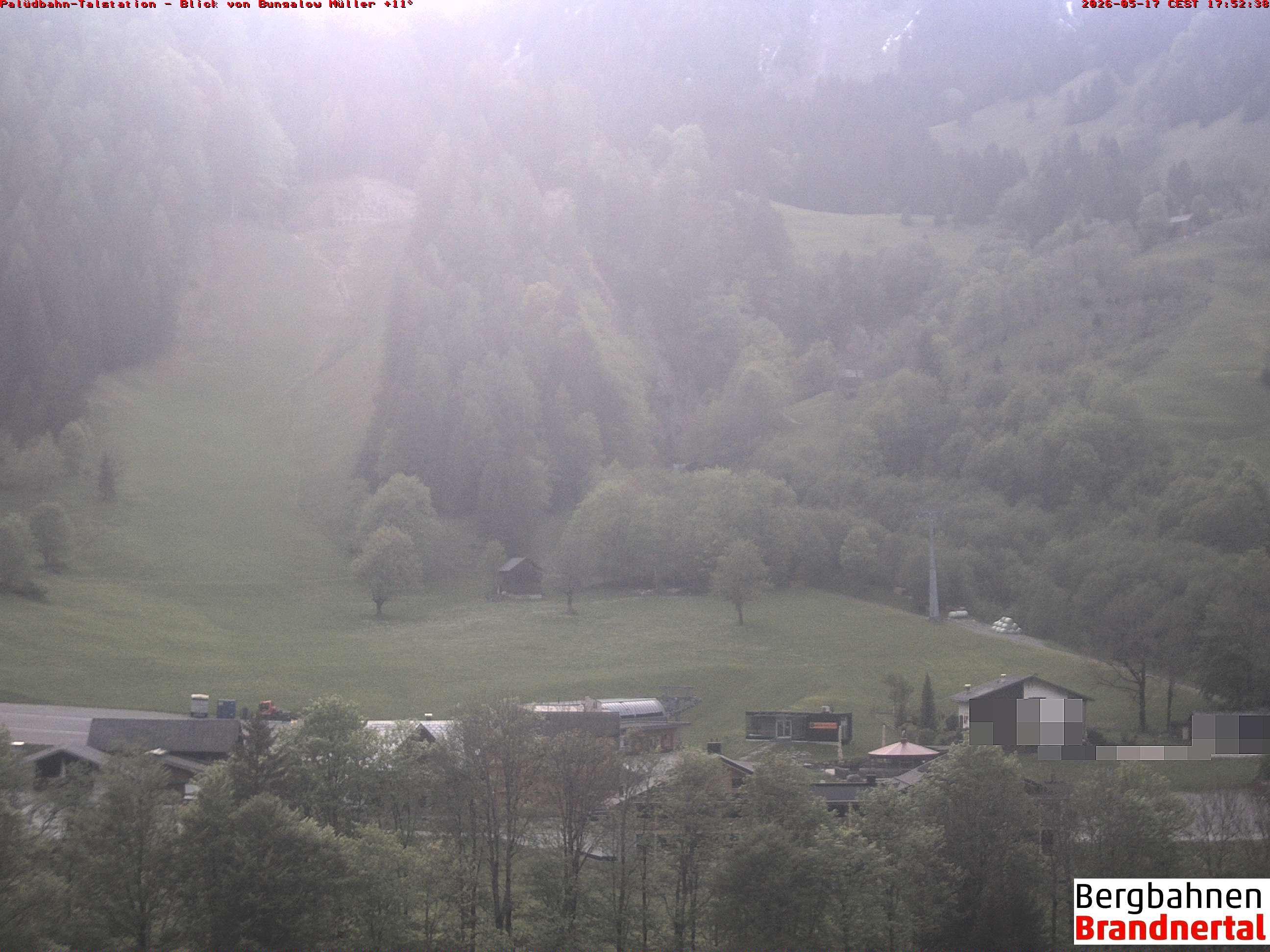 Blick auf Palüdbahn von Bungalow Müller