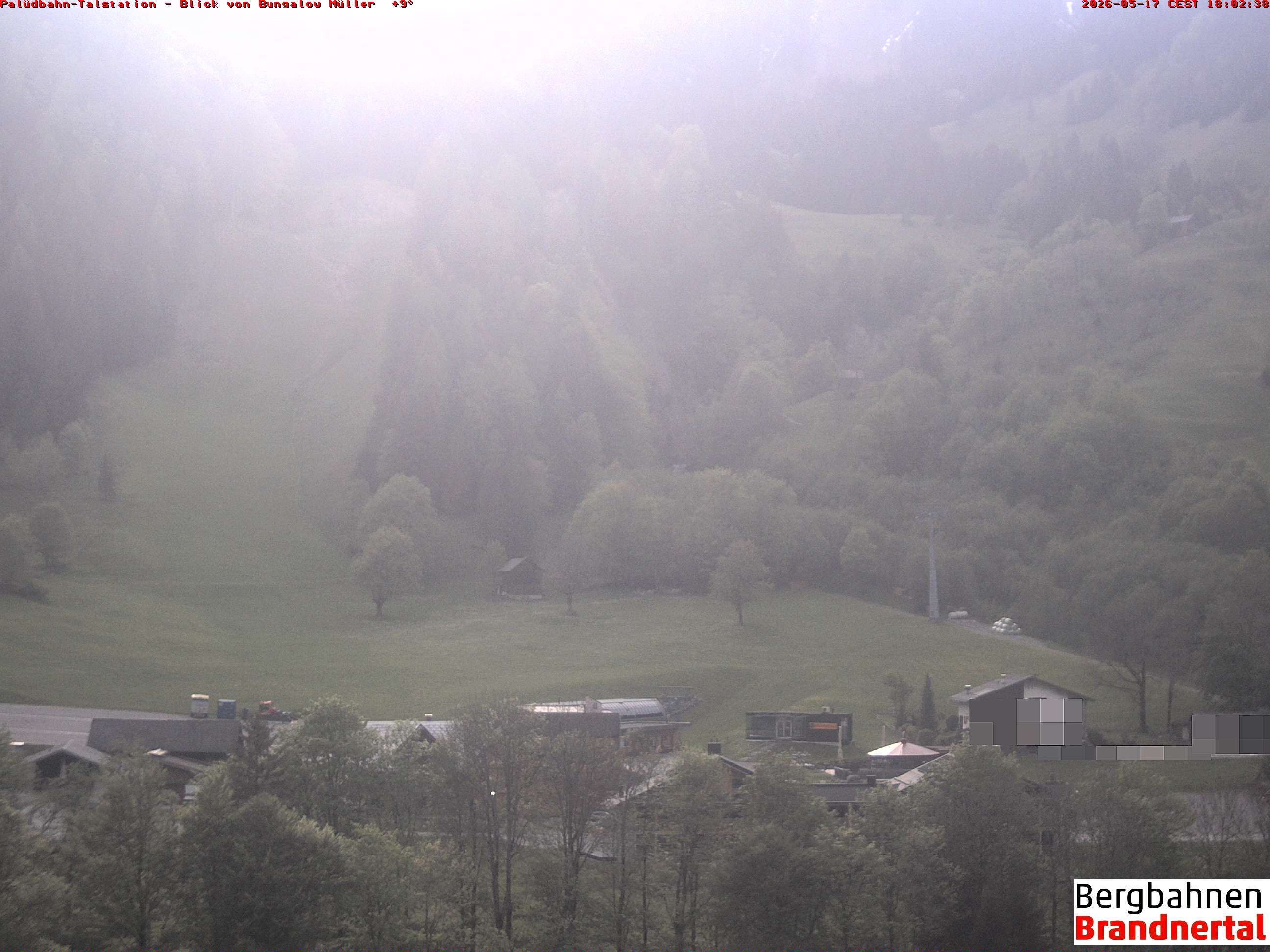 Blick auf Palüdbahn von Bungalow Müller