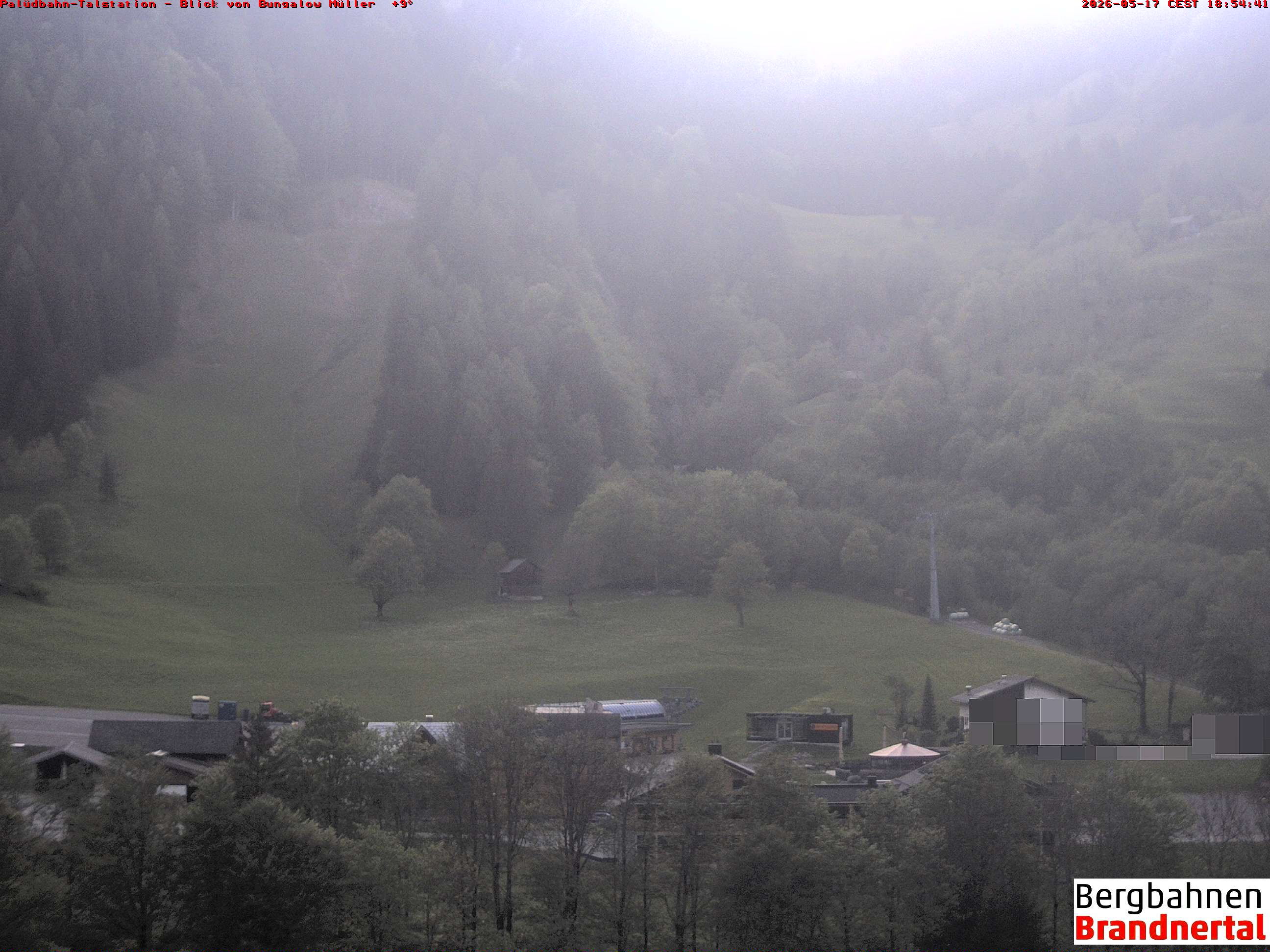 Blick auf Palüdbahn von Bungalow Müller
