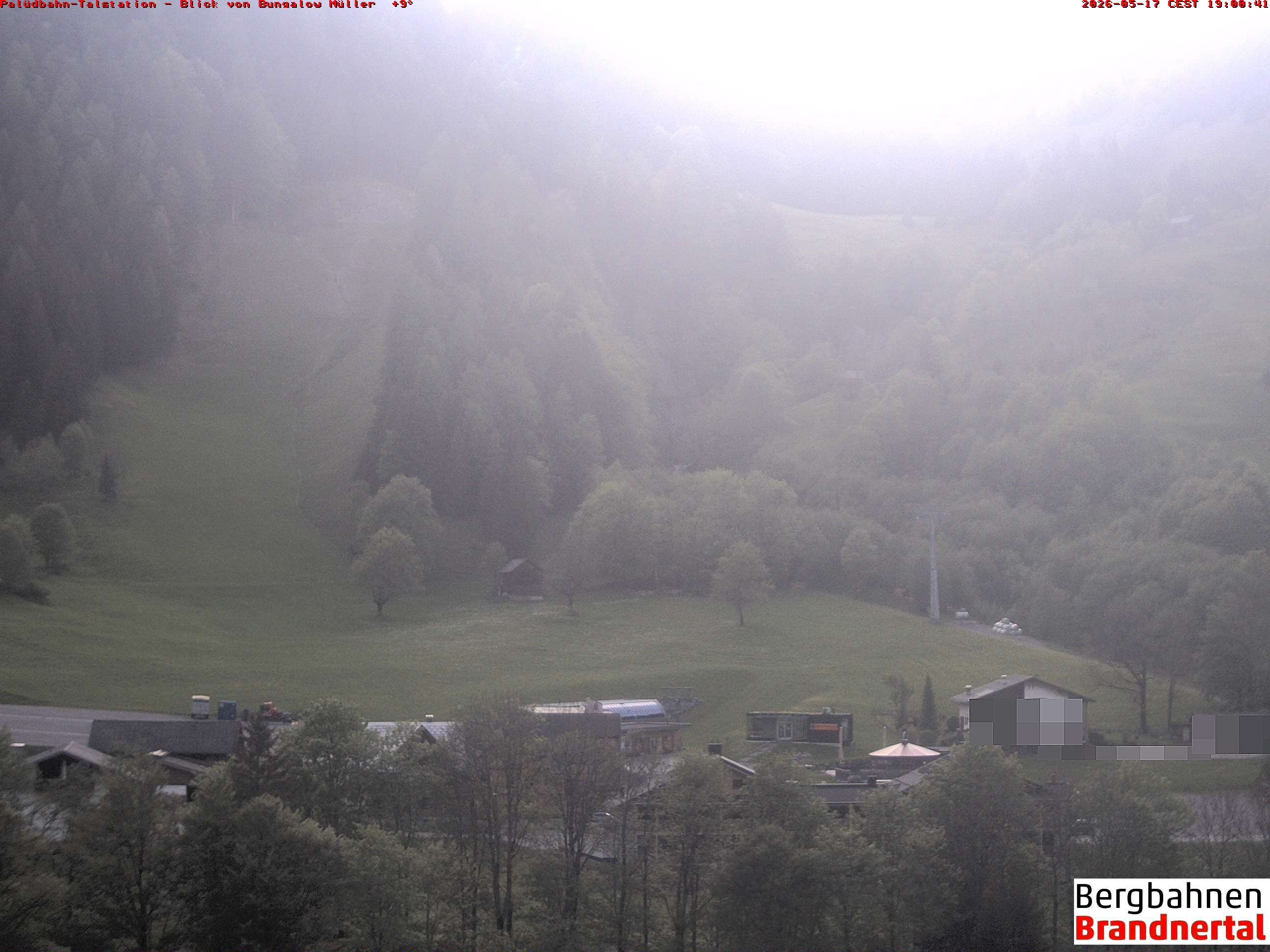 Blick auf Palüdbahn von Bungalow Müller