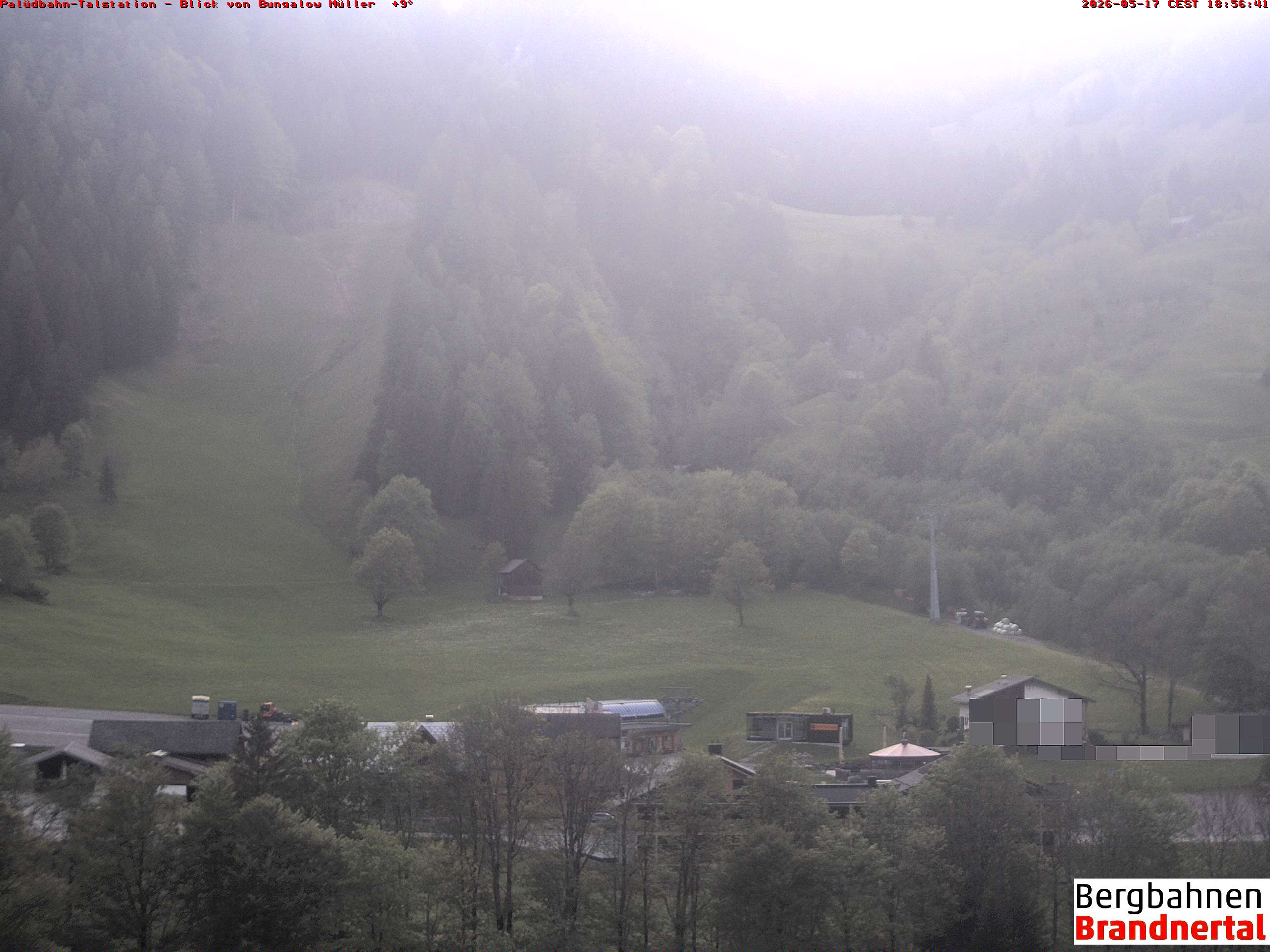 Blick auf Palüdbahn von Bungalow Müller
