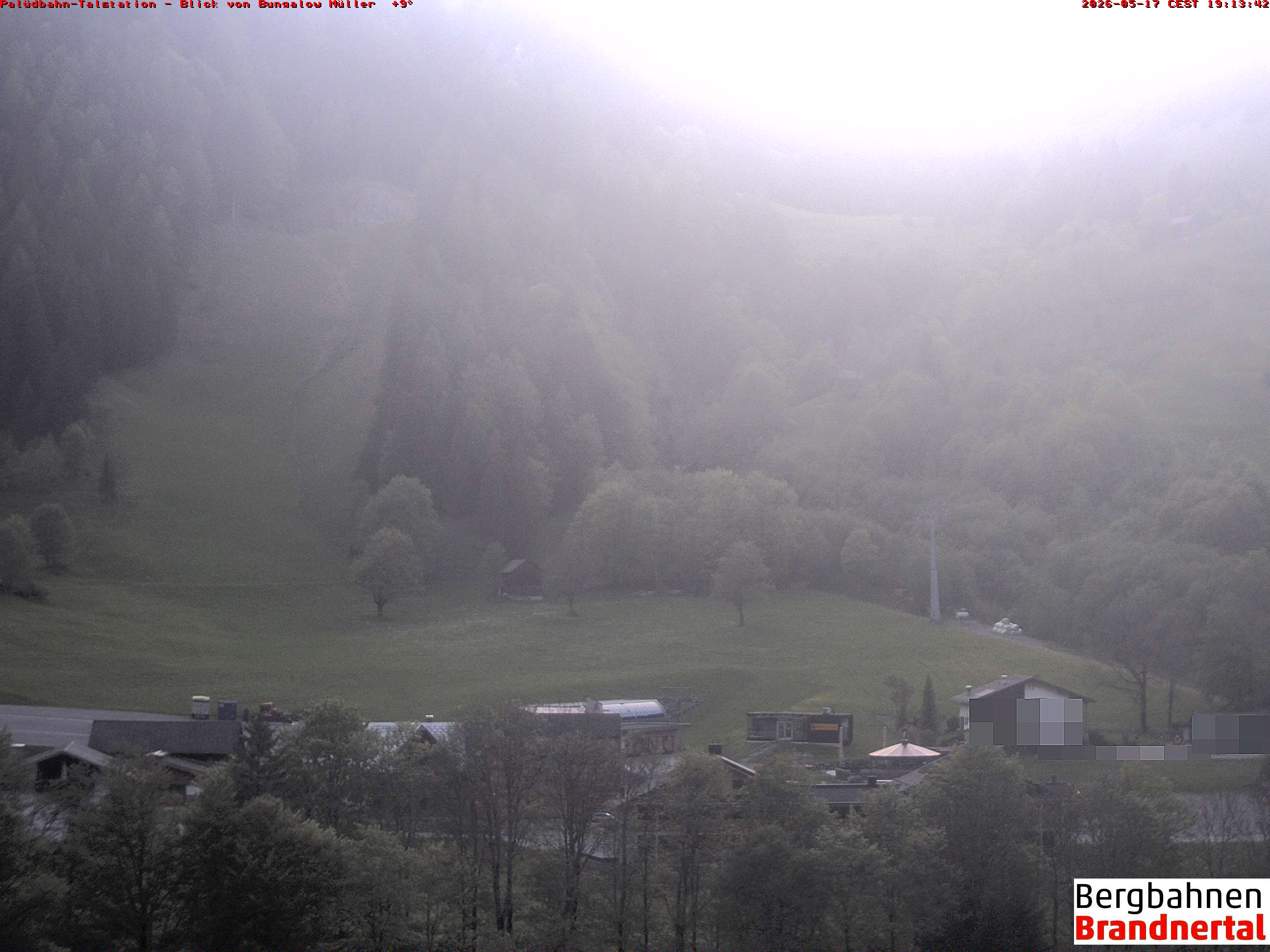 Blick auf Palüdbahn von Bungalow Müller