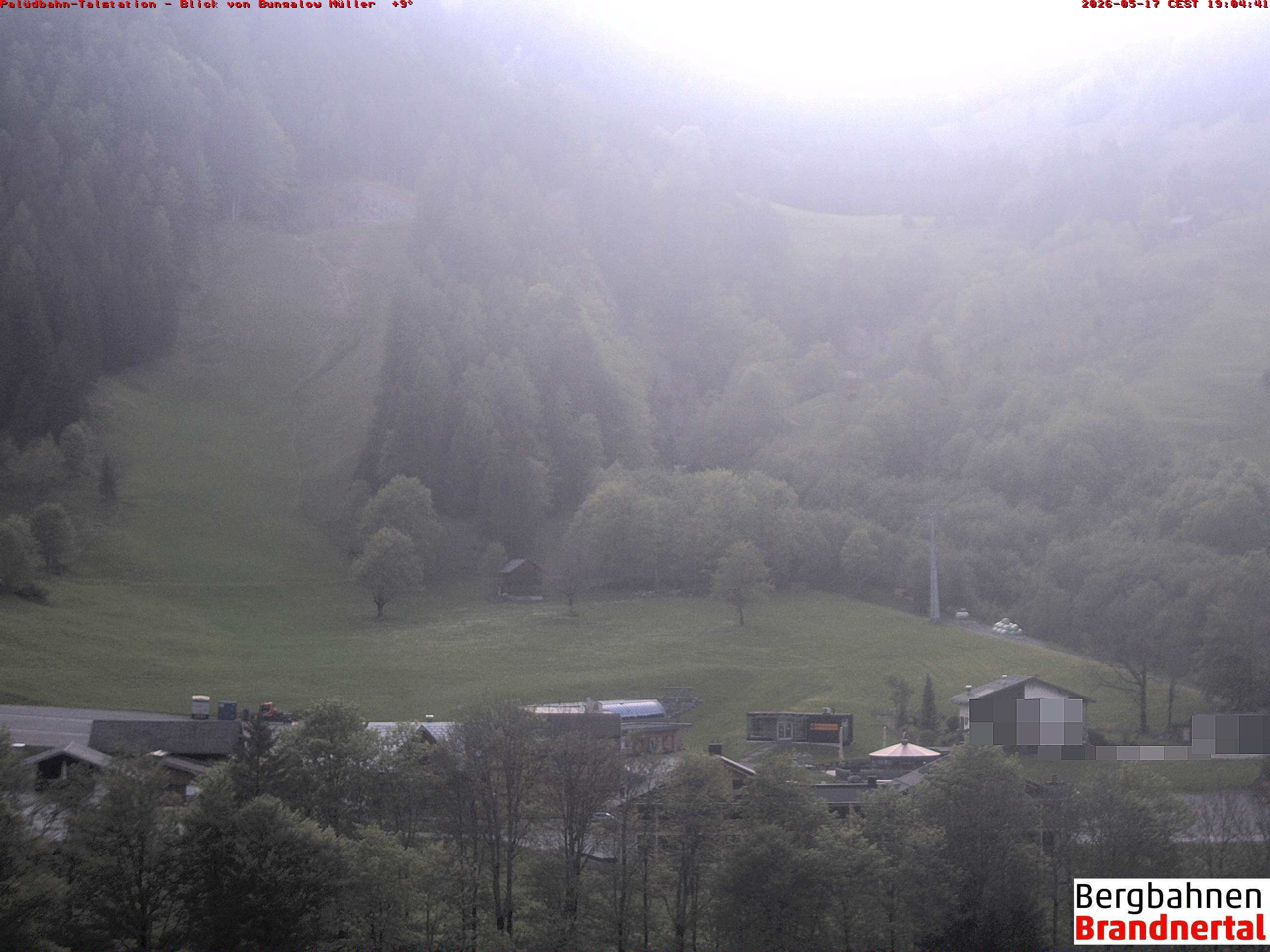 Blick auf Palüdbahn von Bungalow Müller