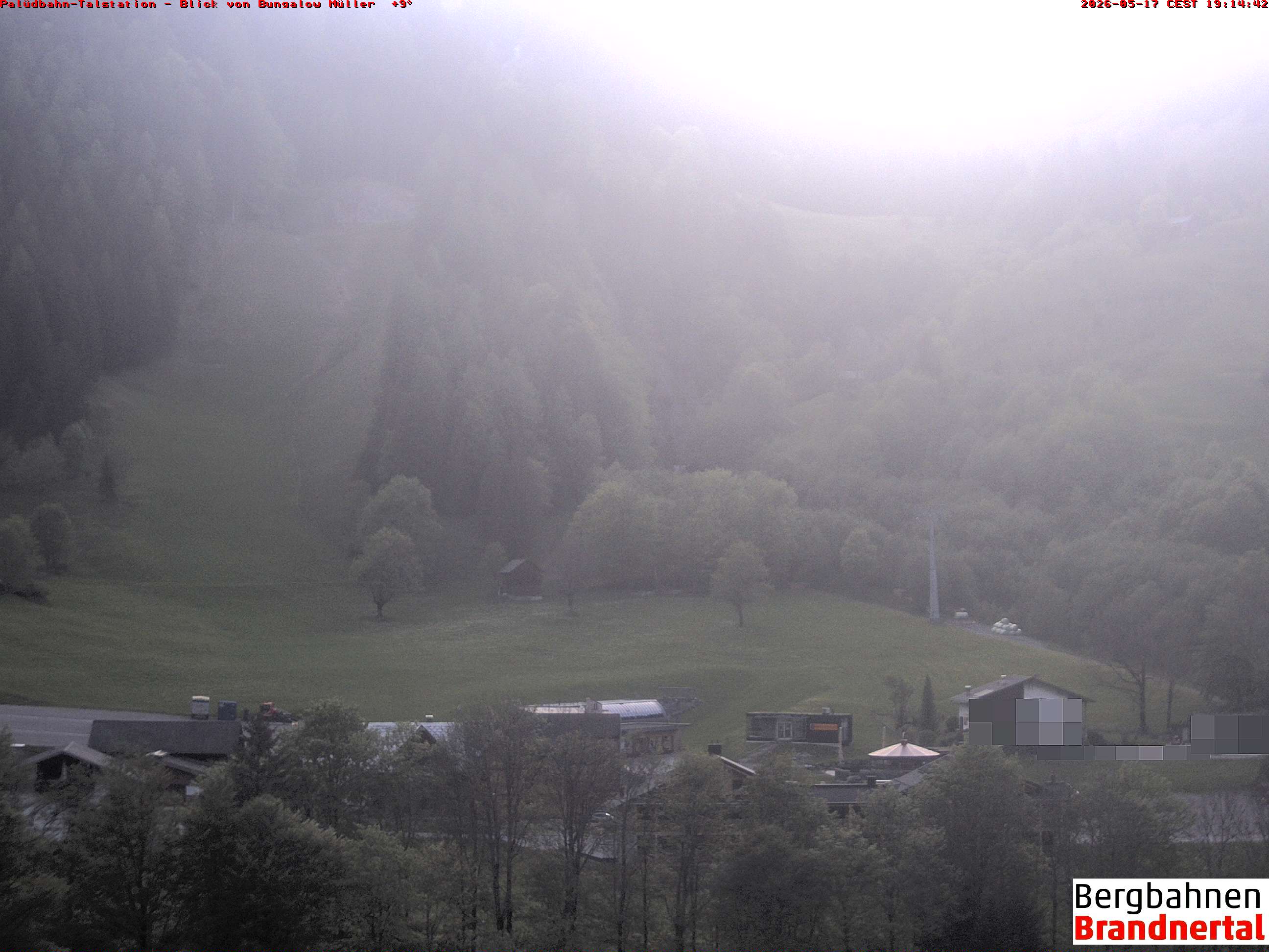 Blick auf Palüdbahn von Bungalow Müller