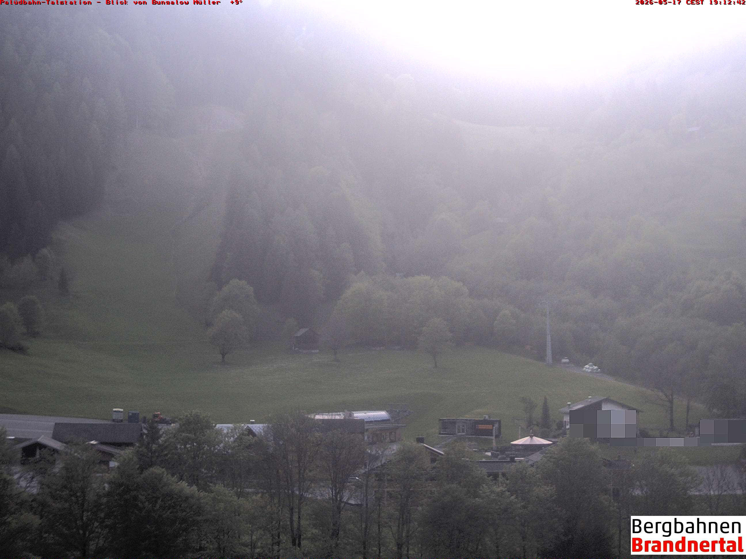 Blick auf Palüdbahn von Bungalow Müller