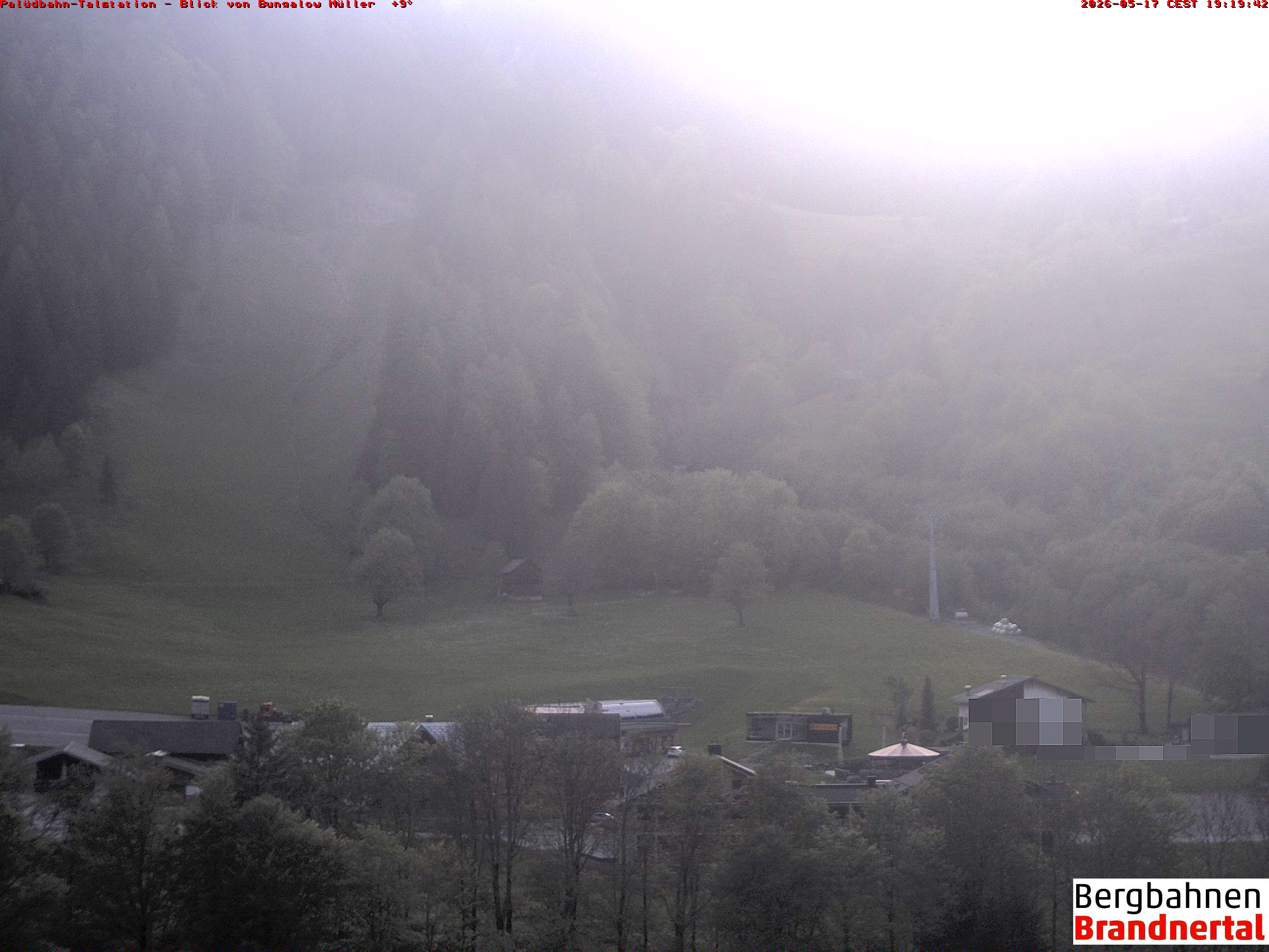 Blick auf Palüdbahn von Bungalow Müller
