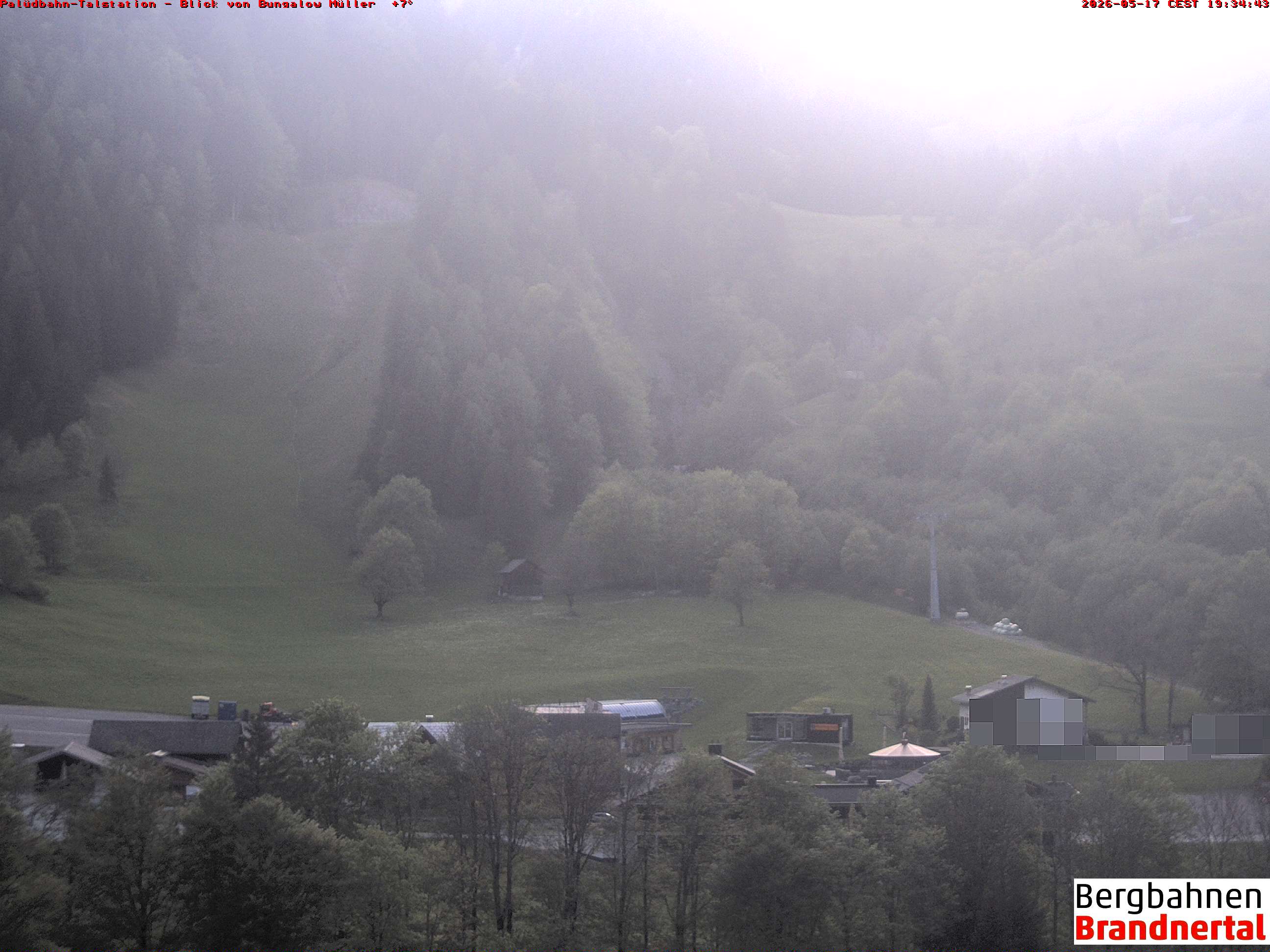 Blick auf Palüdbahn von Bungalow Müller
