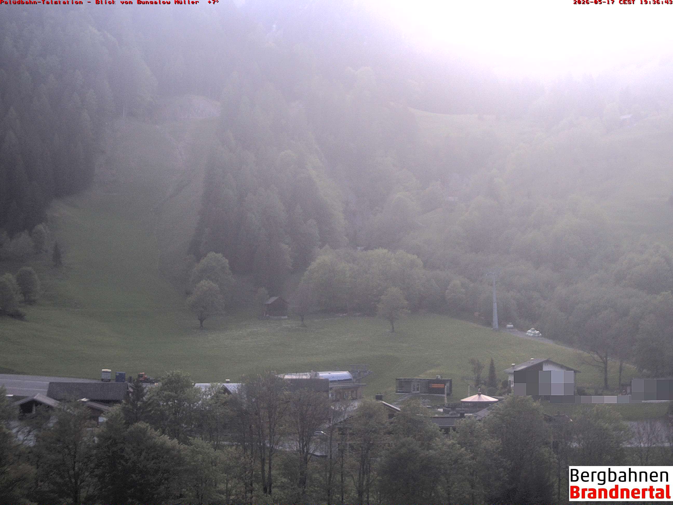 Blick auf Palüdbahn von Bungalow Müller