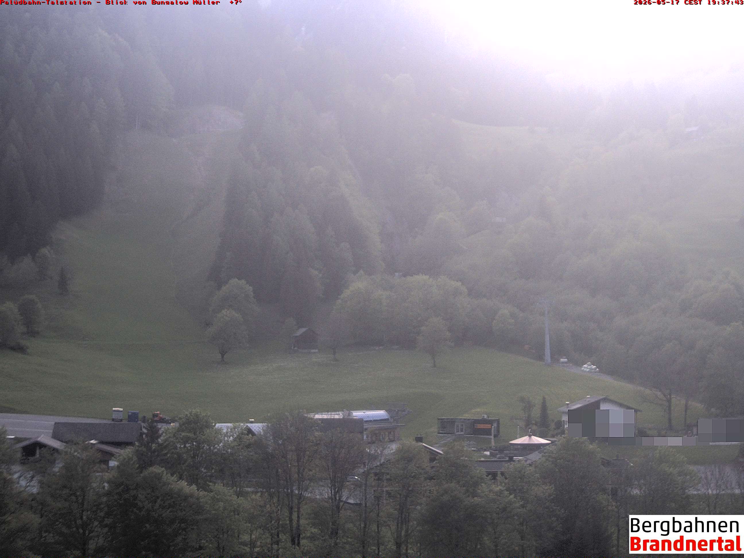 Blick auf Palüdbahn von Bungalow Müller