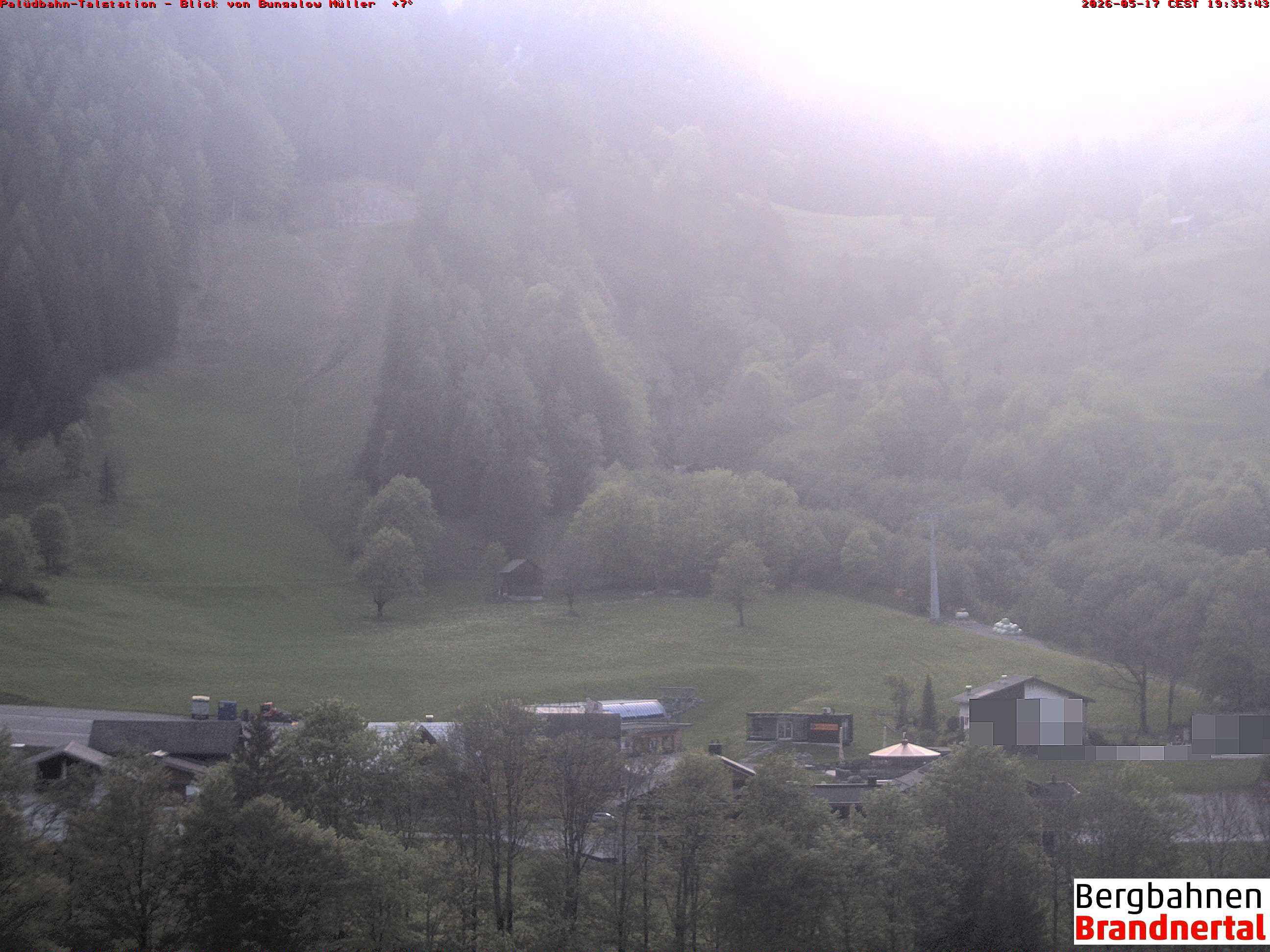 Blick auf Palüdbahn von Bungalow Müller